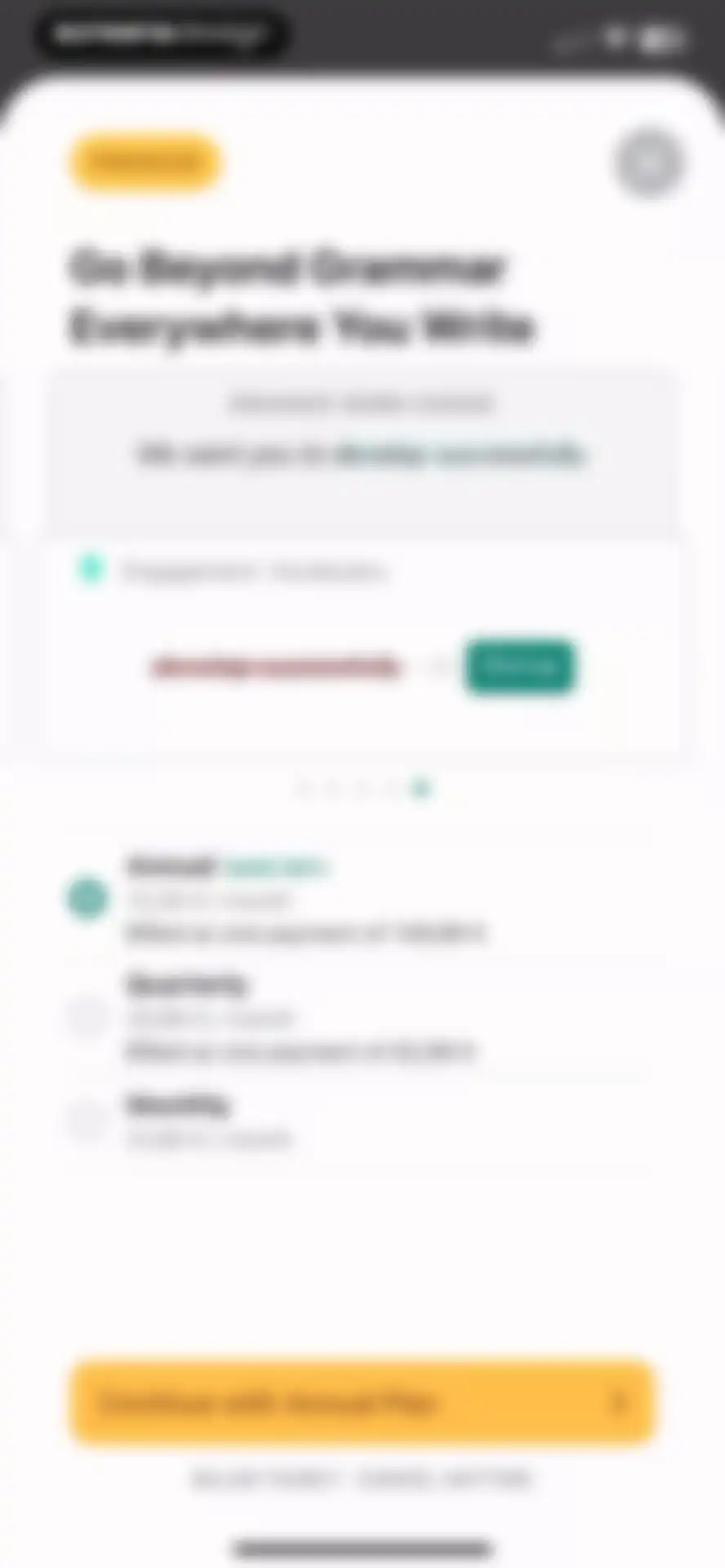 Grammarly: AI Keyboard & Notes screen 20