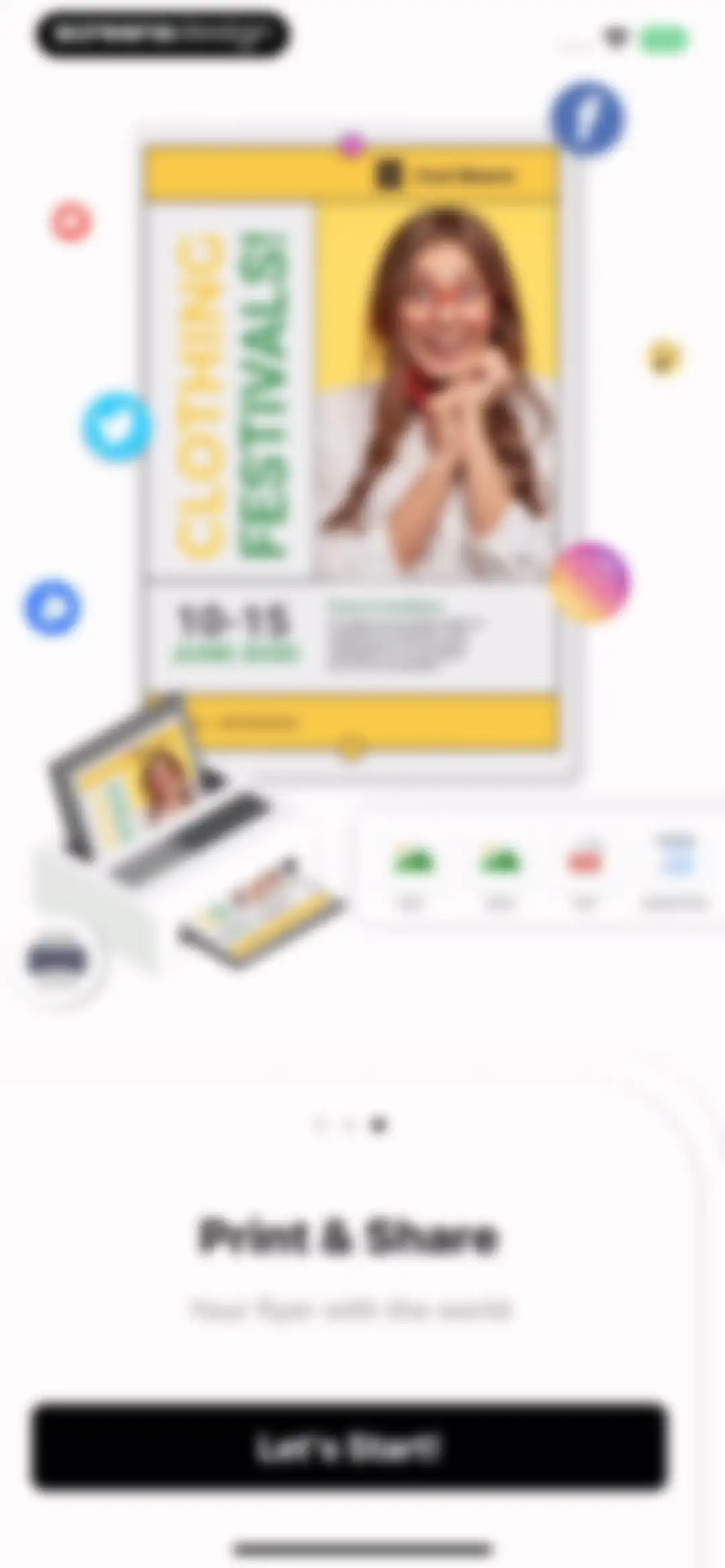 Flyer Maker + Poster Maker screen 6
