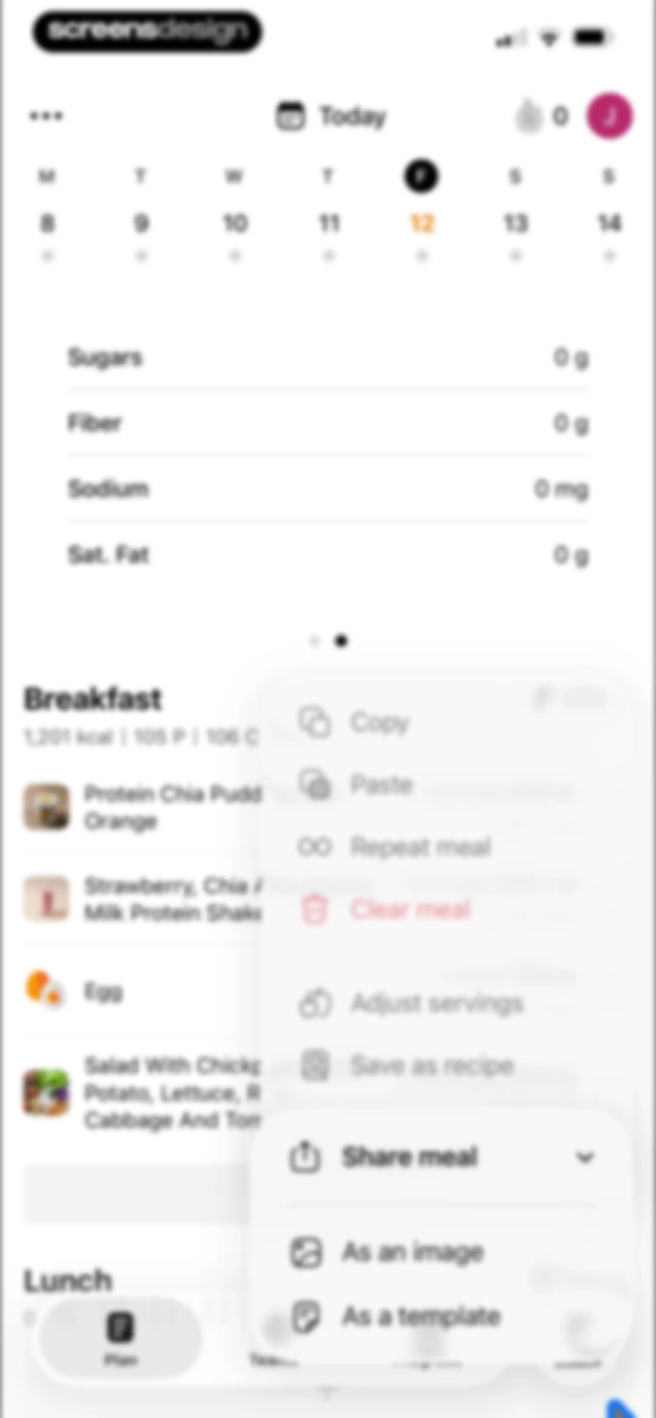 Fitia: Calorie Counter & Diet screen 114