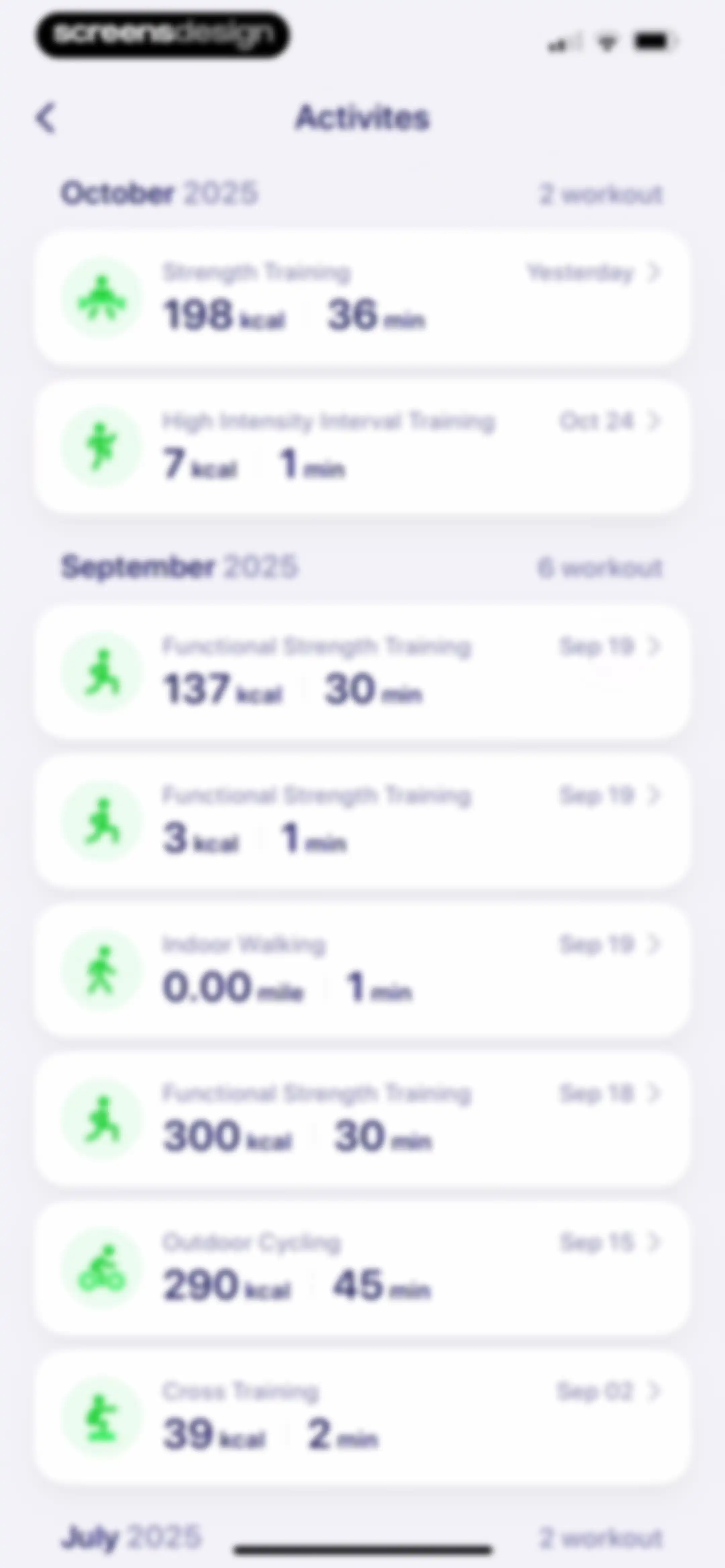 Grow: Health & Fitness screen 79