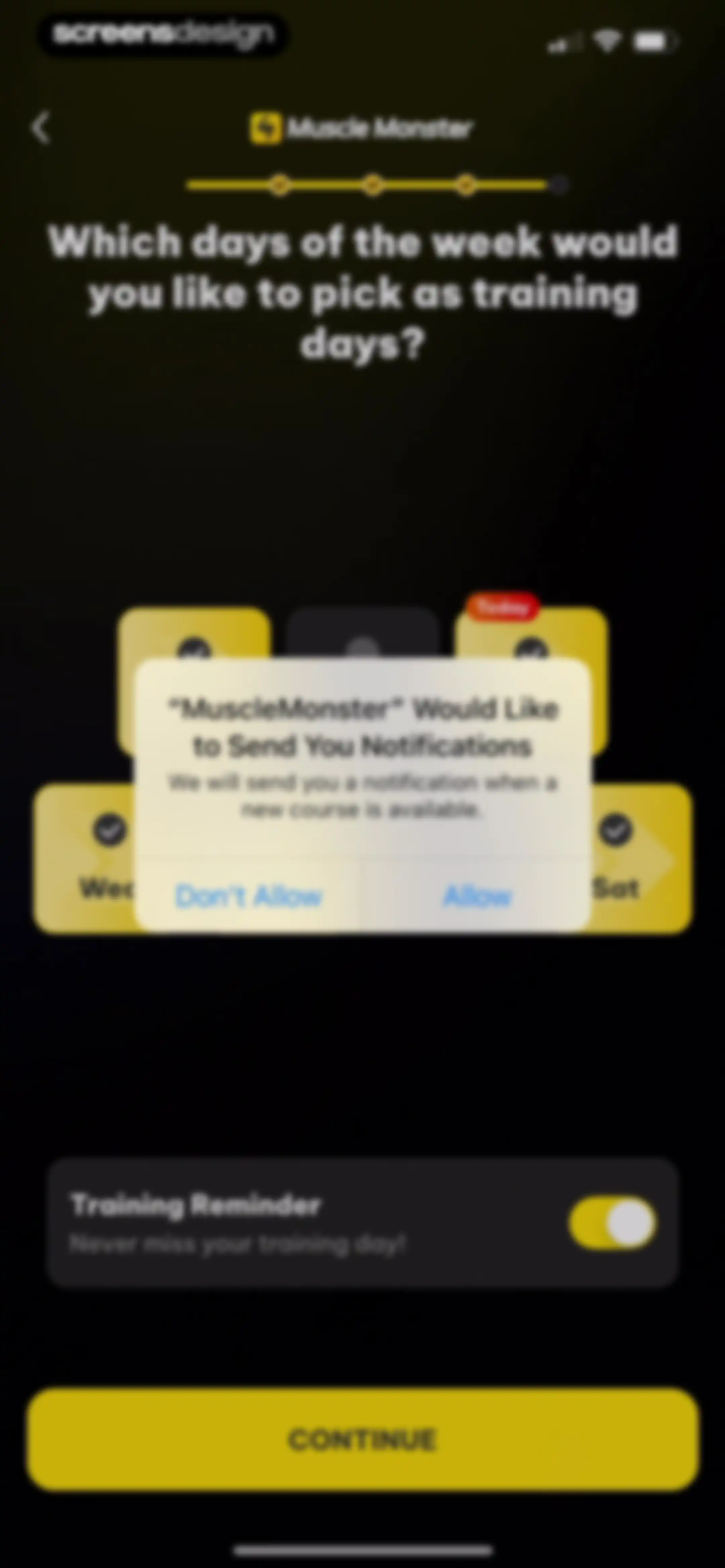 Muscle Monster Workout Planner screen 25