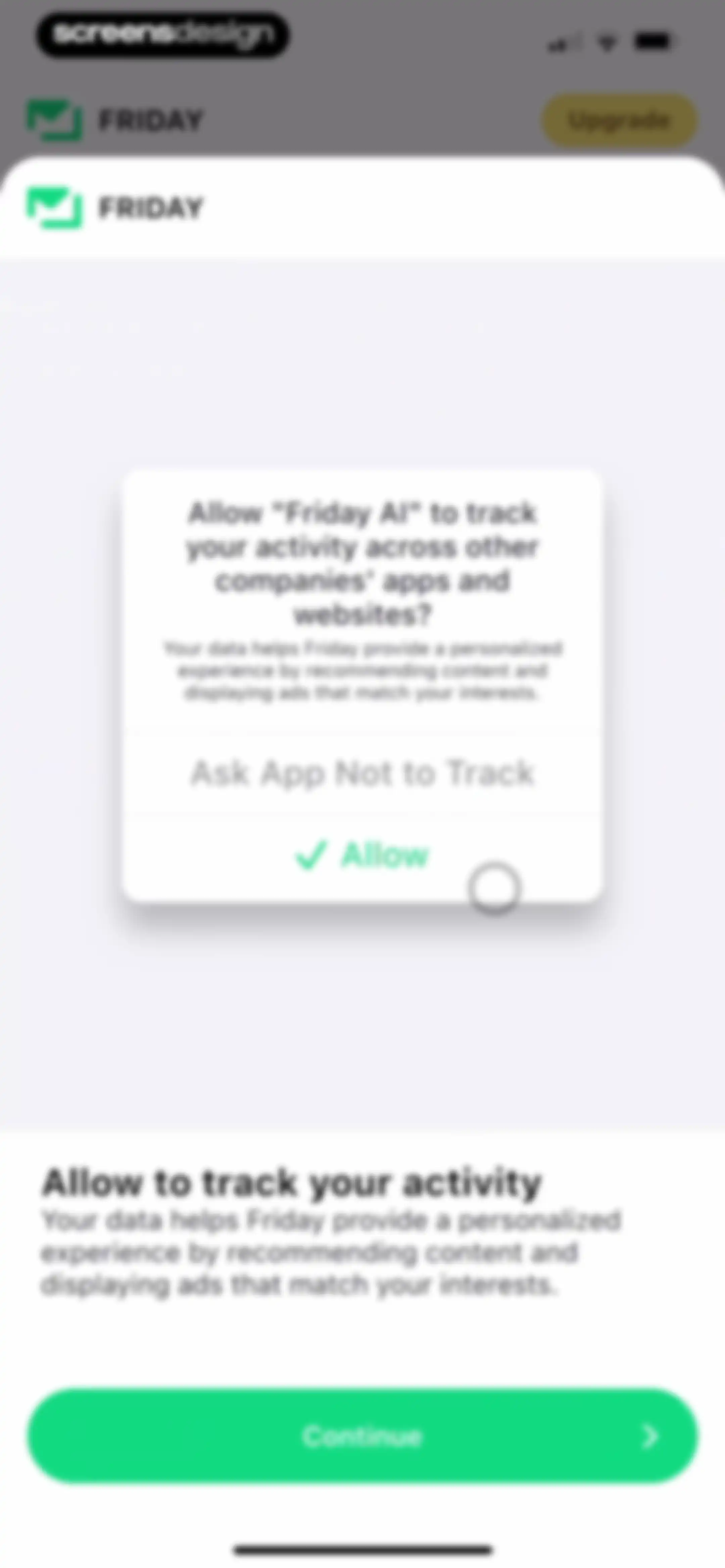 Friday AI Email Writer screen 7