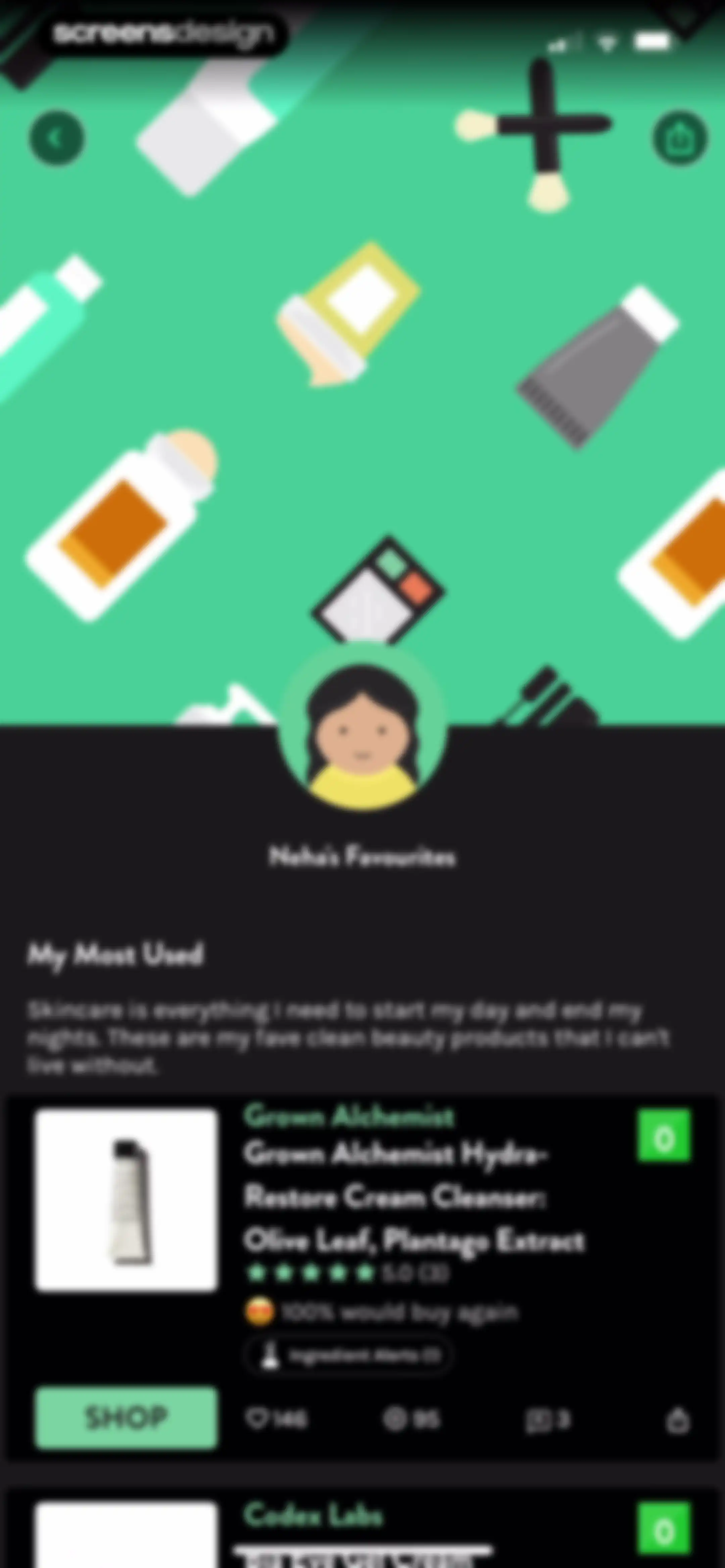 Think Dirty – Shop Clean screen 100