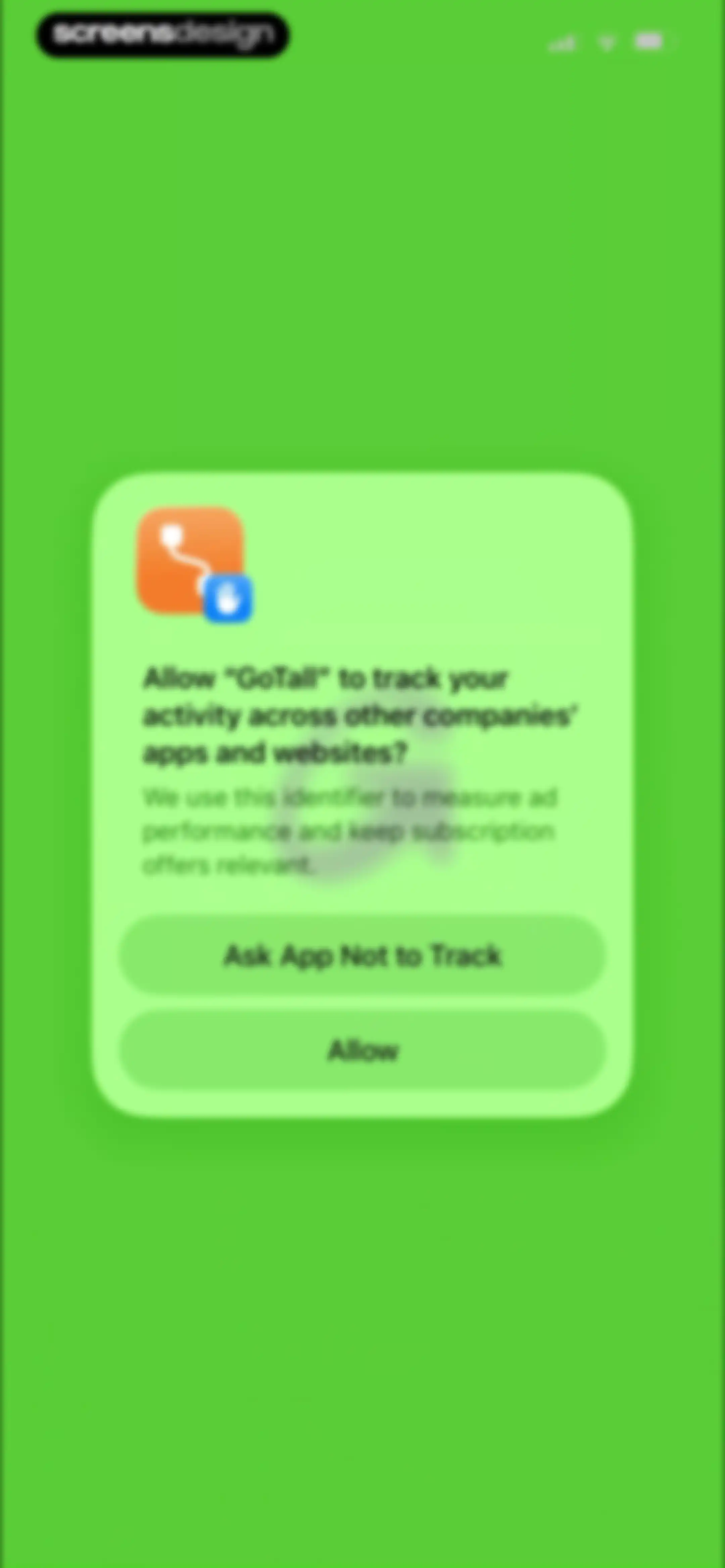GoTall - Height Predictor screen 2