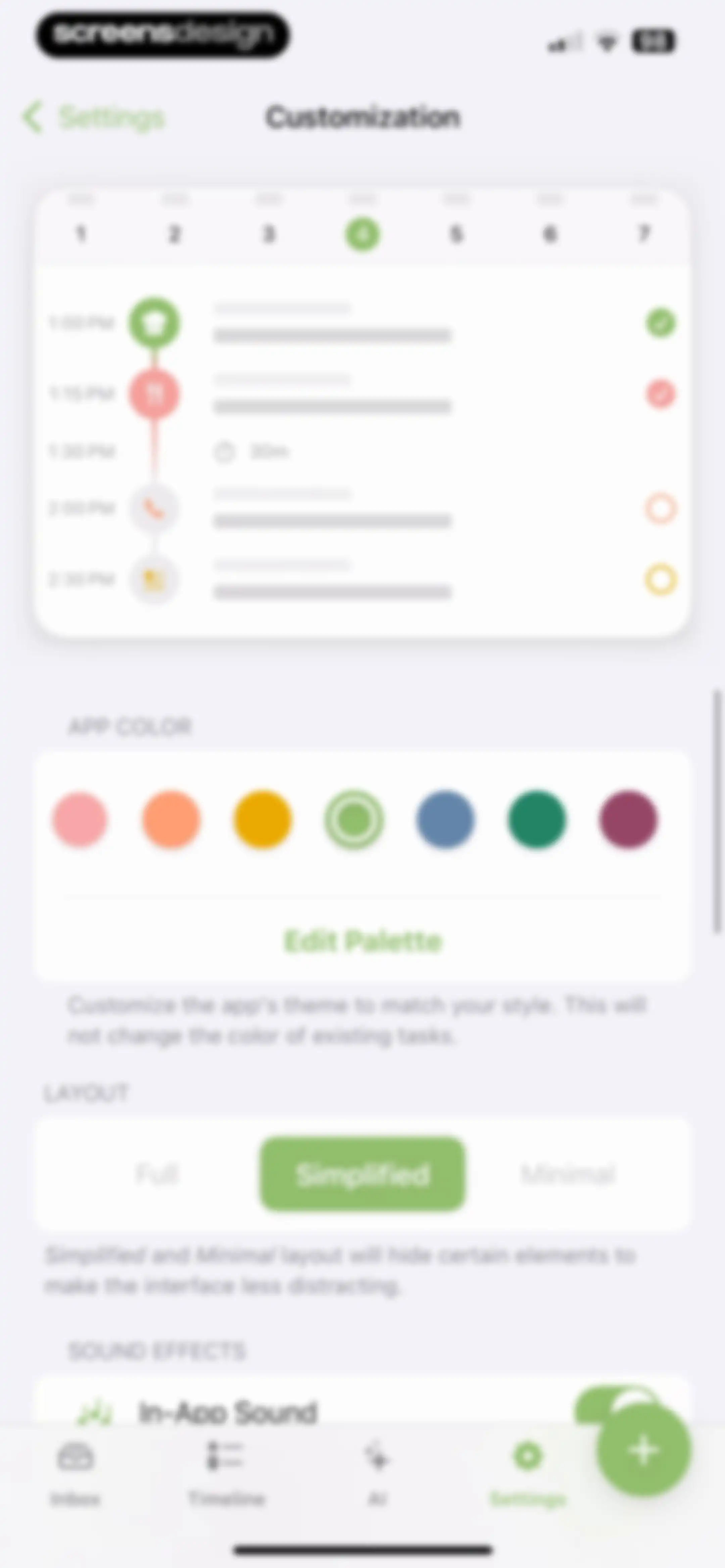 Structured: Daily Planner Todo screen 79