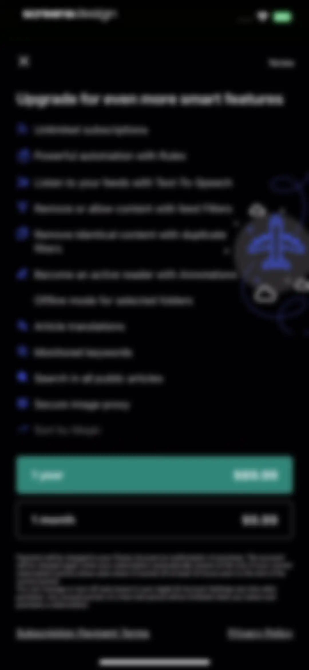 Inoreader: News & RSS reader screen 28