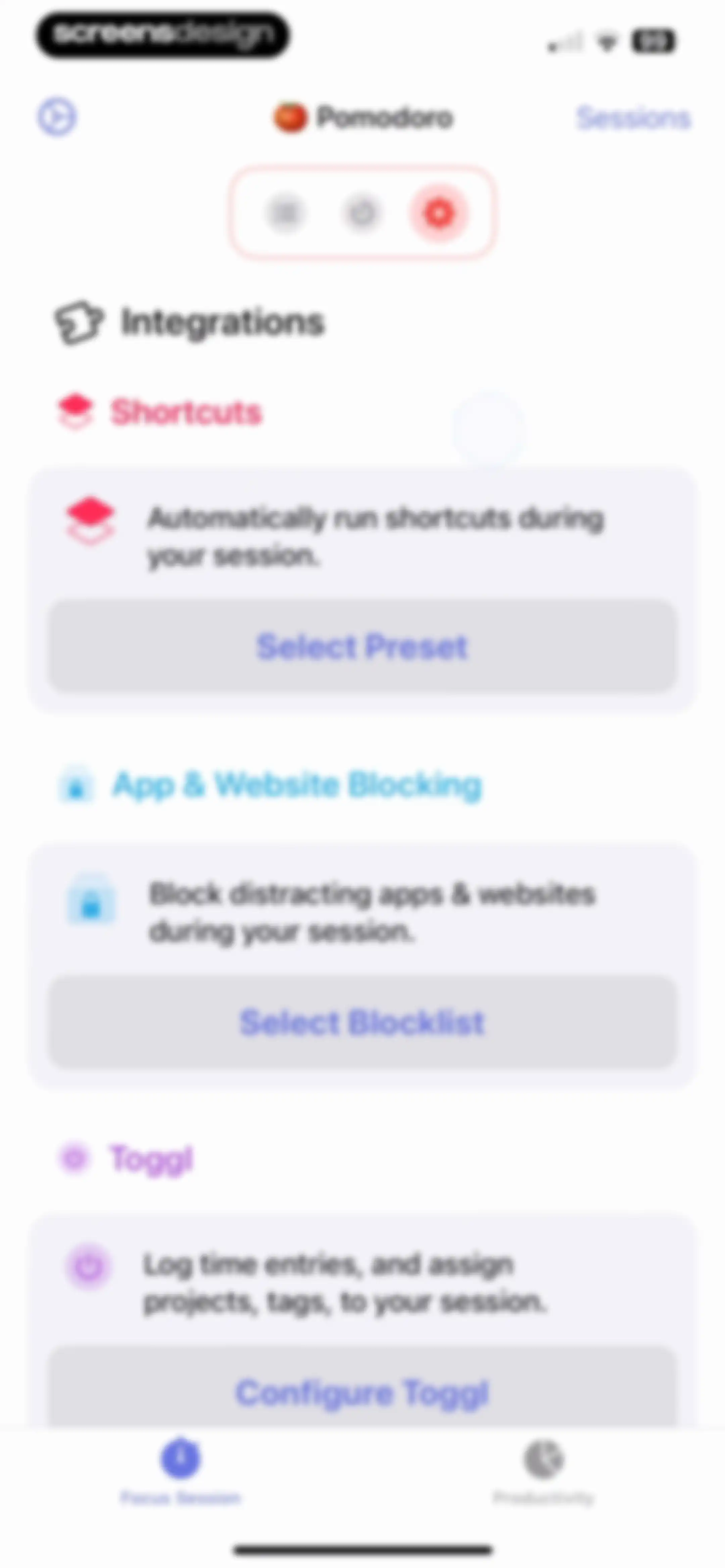 Focused Work - Pomodoro Timer screen 30
