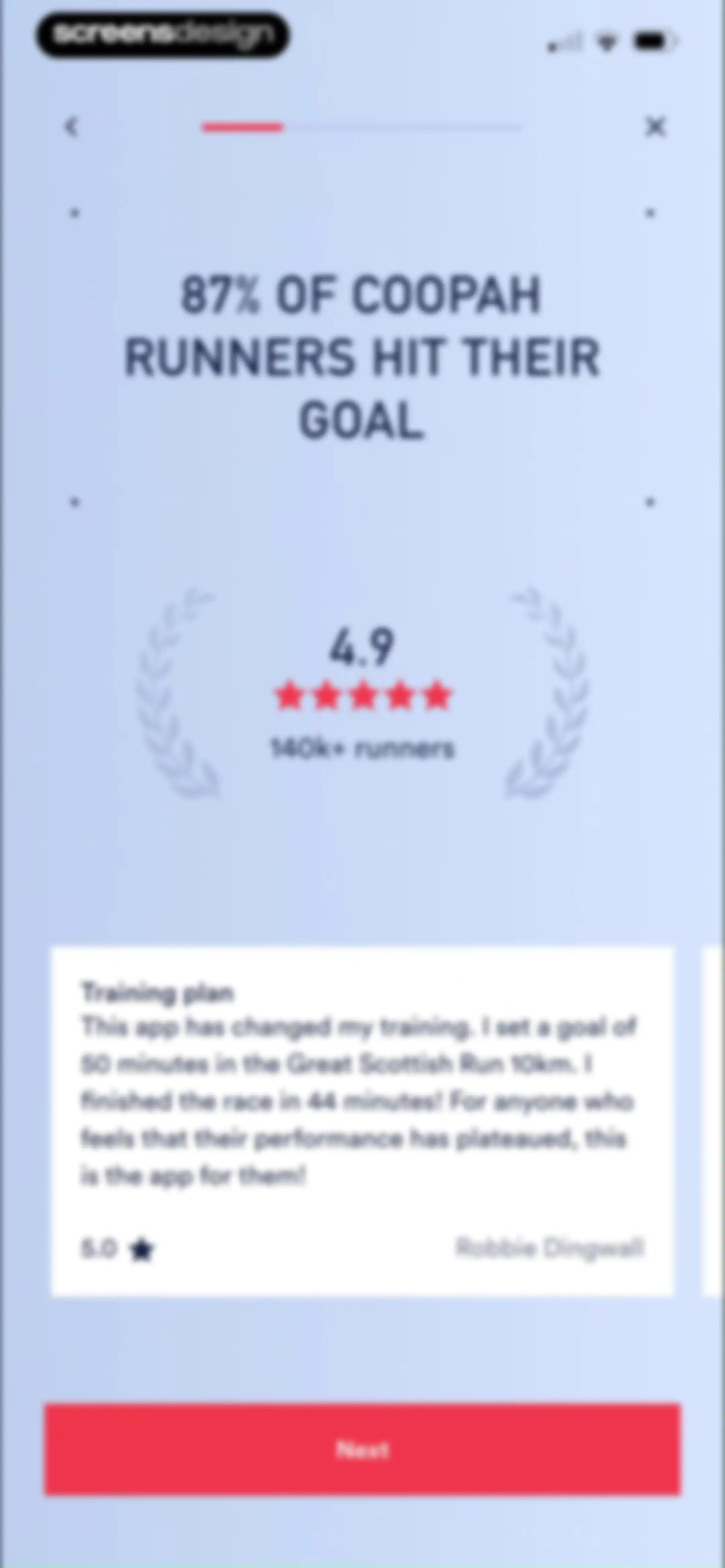 Coopah: The Run Coaching App screen 15