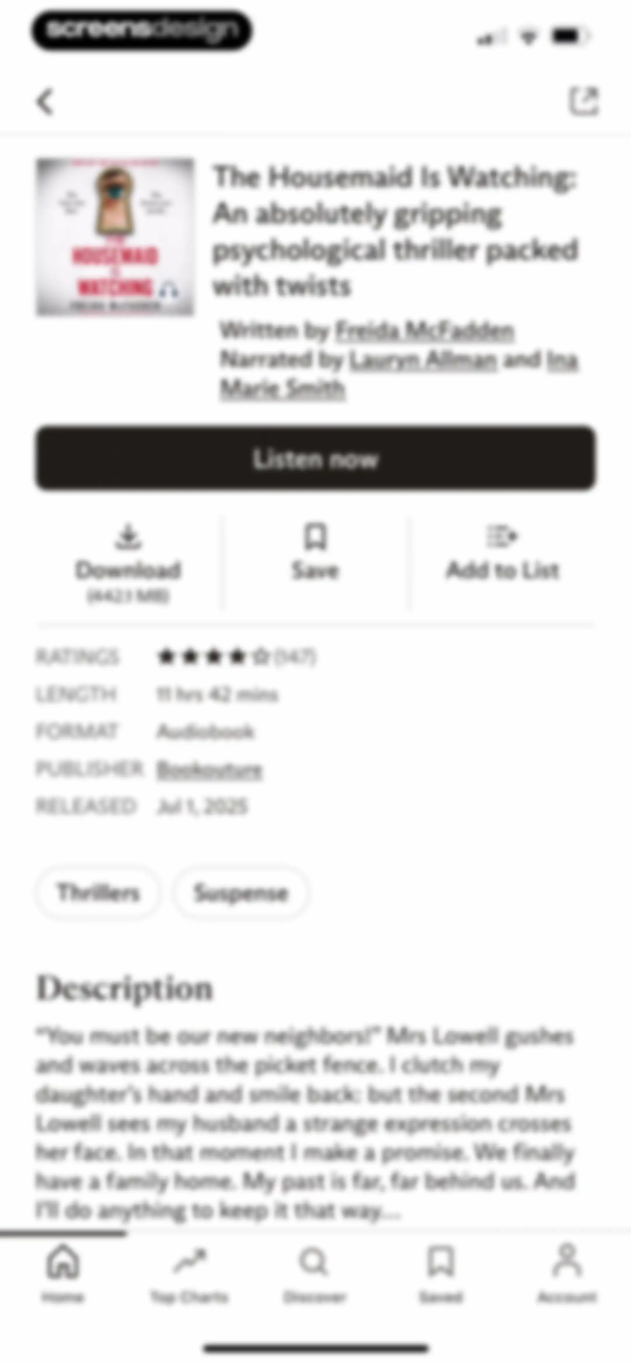 Everand: Audiobooks & Ebooks screen 18