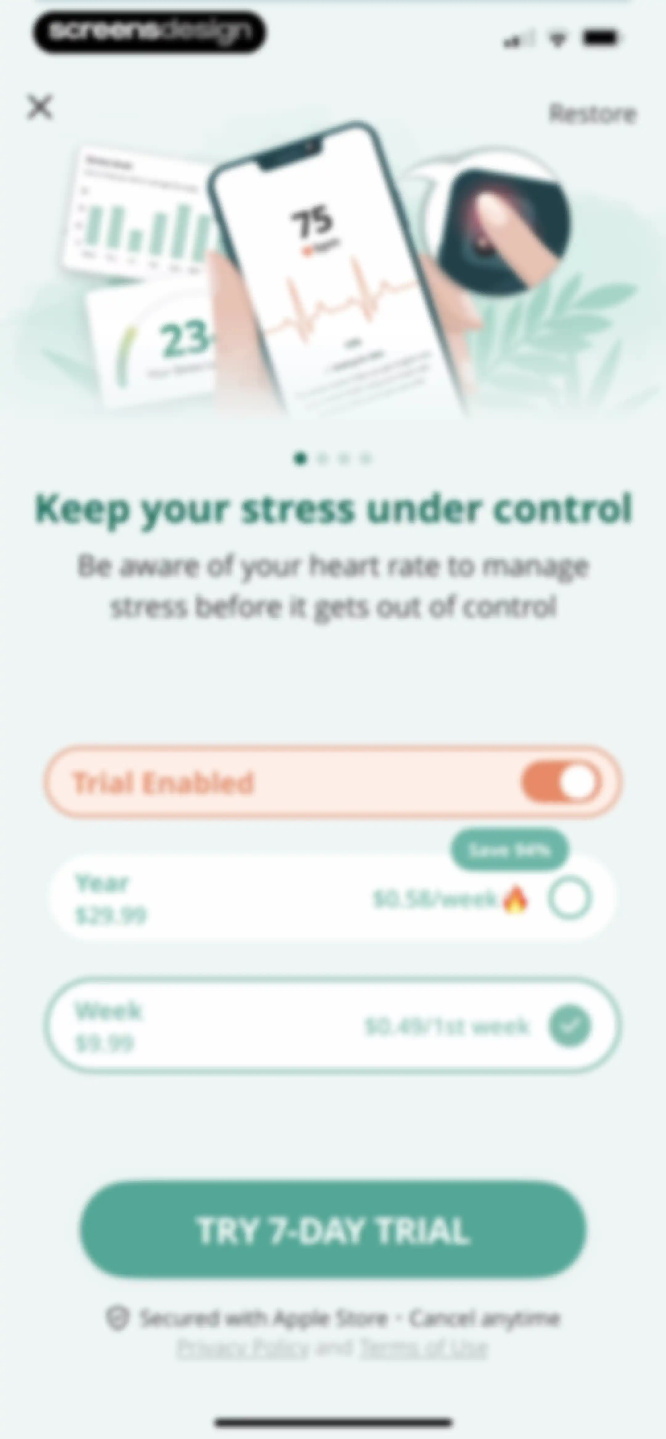 Pulsebit: Heart Rate Monitor screen 7