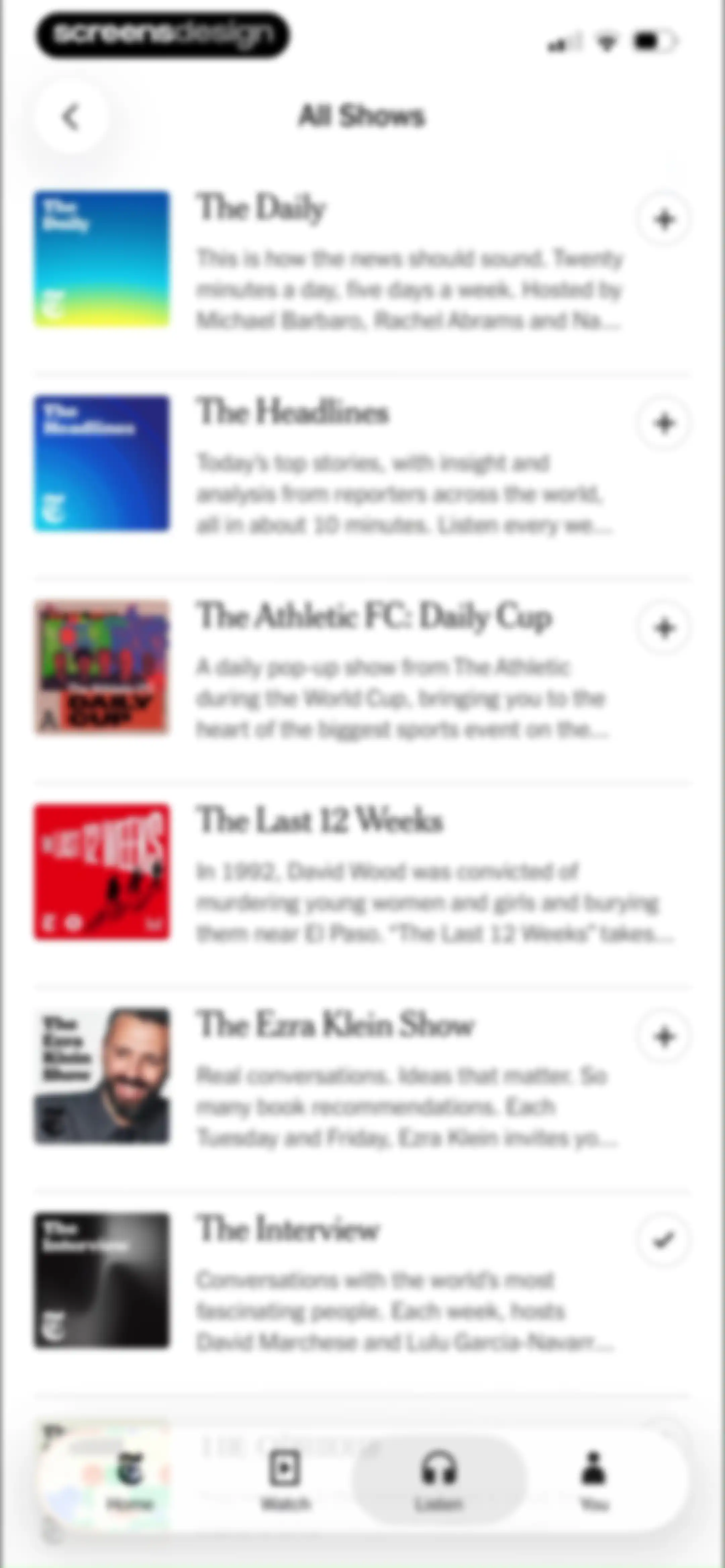 NYTimes: US and Global News screen 76