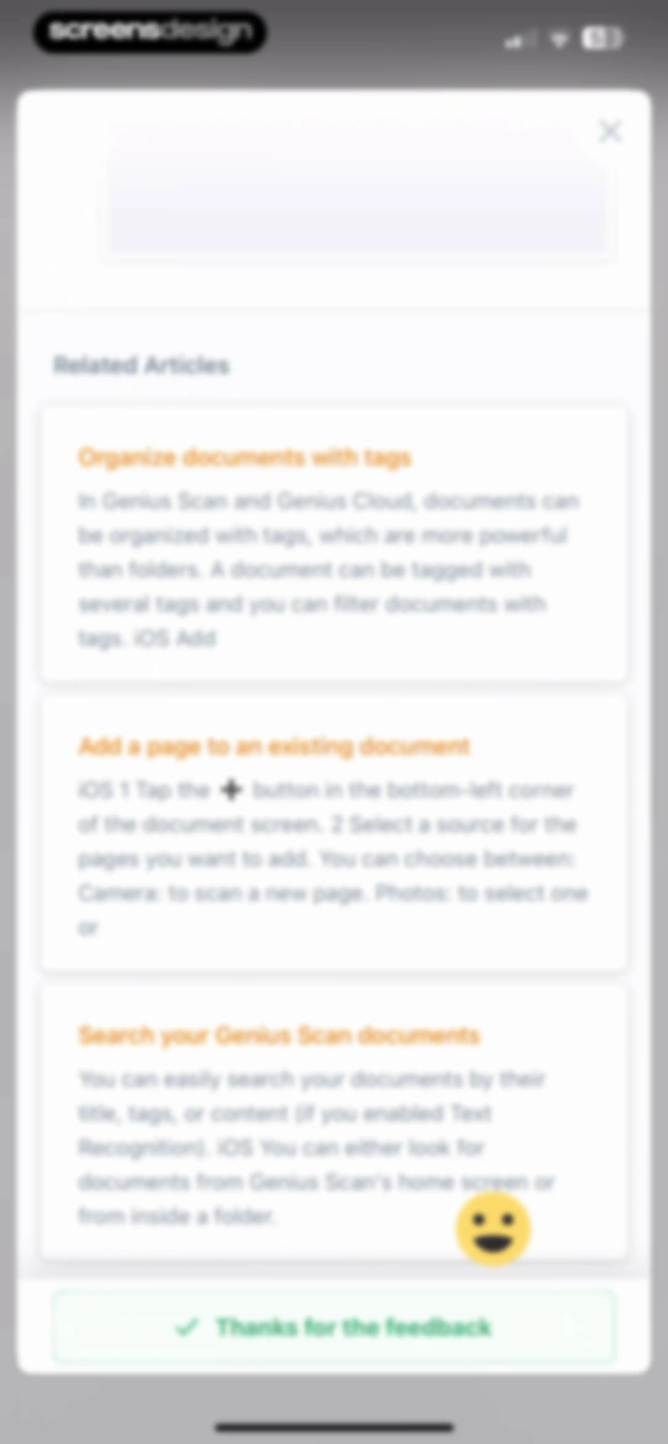 Scanner App: Genius Scan screen 47