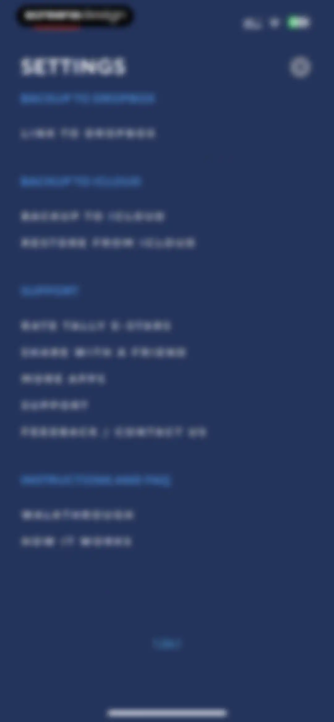 Tally: The Anything Tracker screen 59
