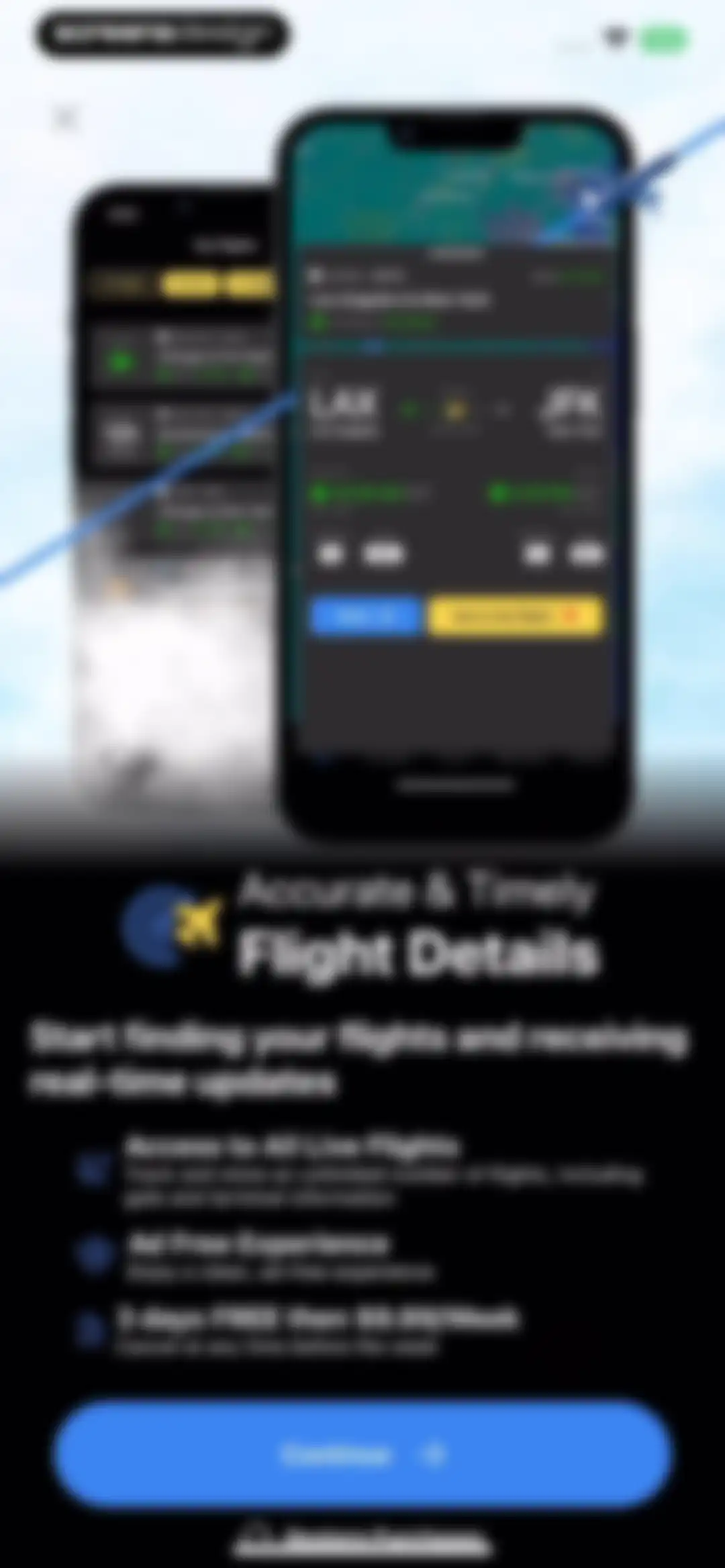 Flight Tracker Live screen 3