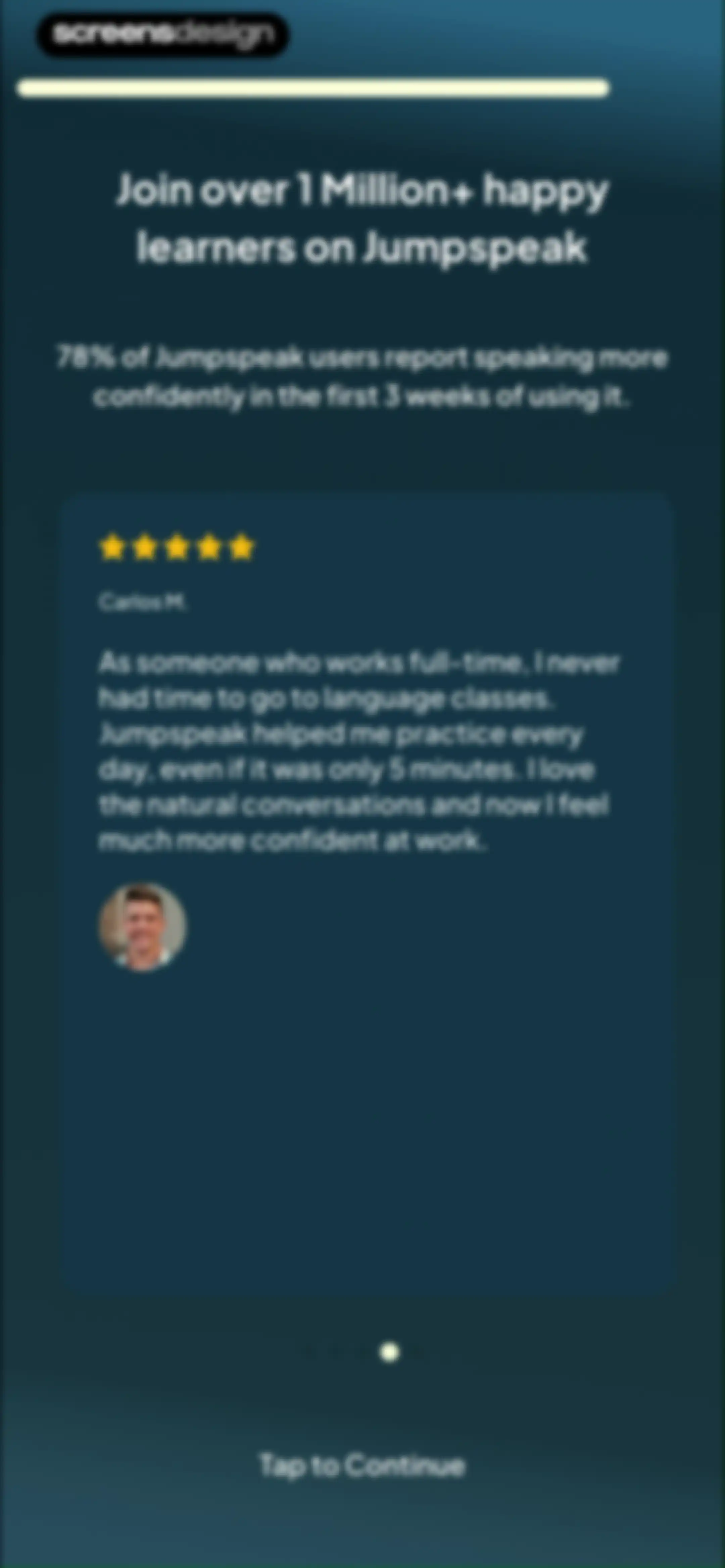 Jumpspeak | Language Learning screen 28