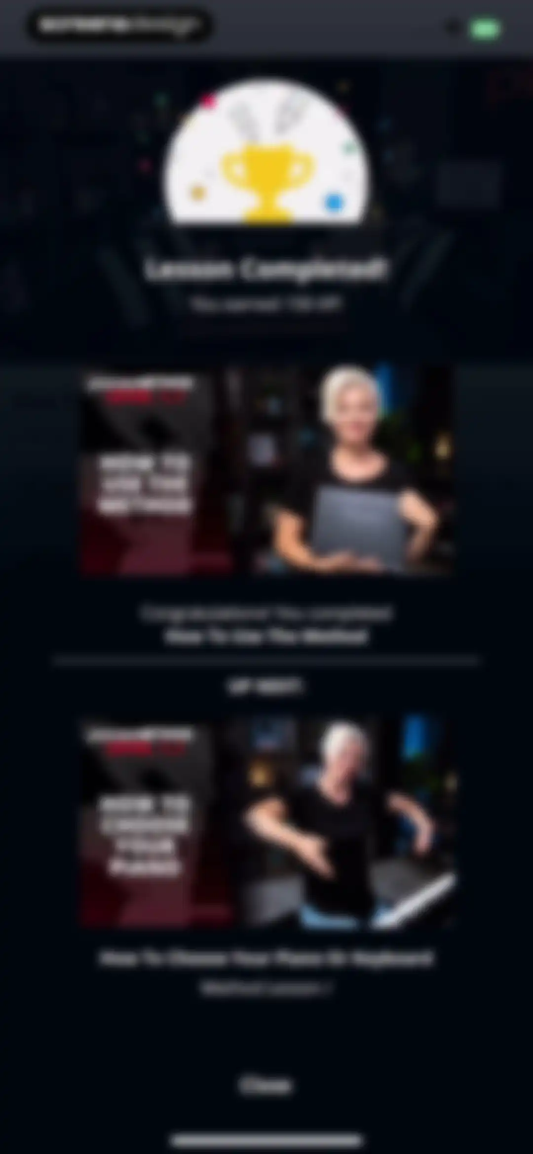 Musora: The Music Lessons App screen 86
