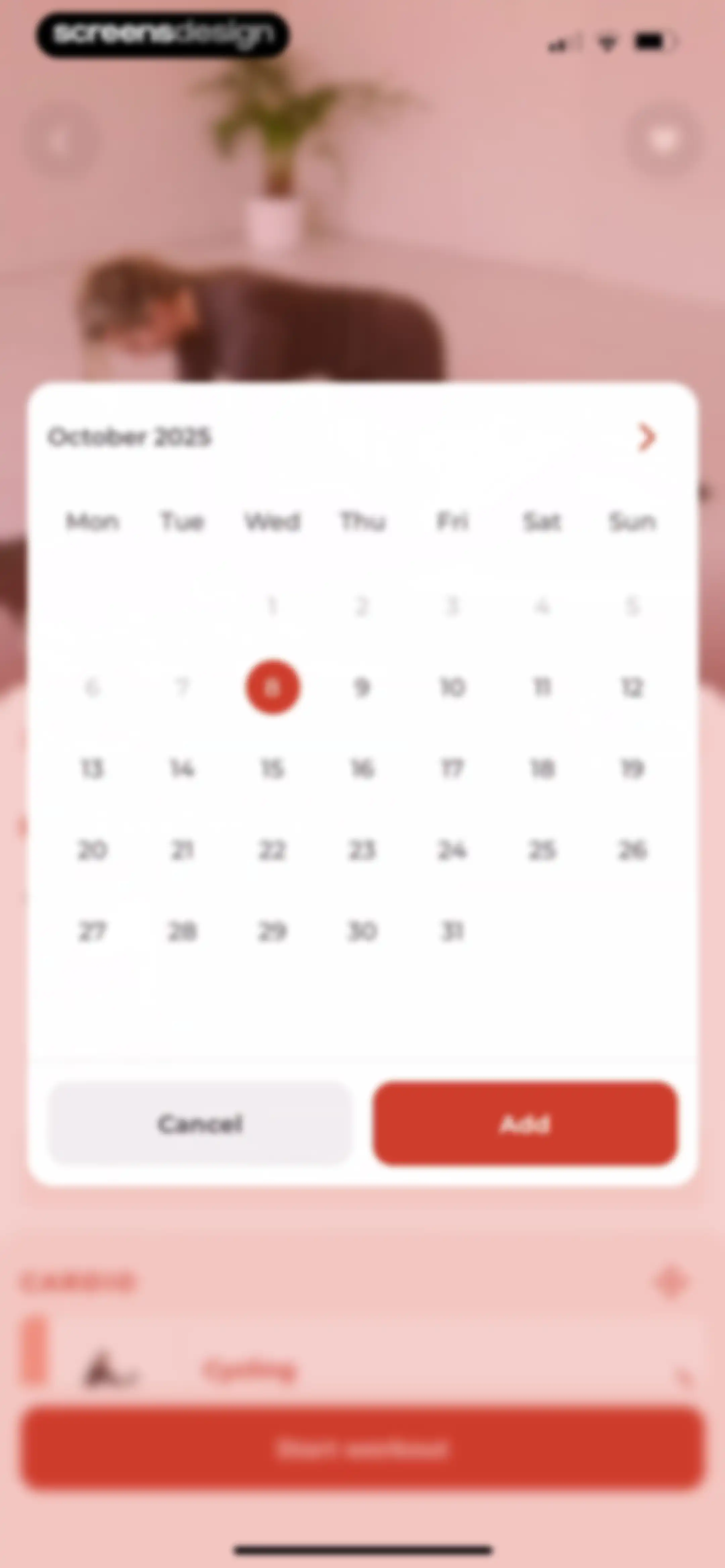 WeGLOW: Home Workout for Women screen 109