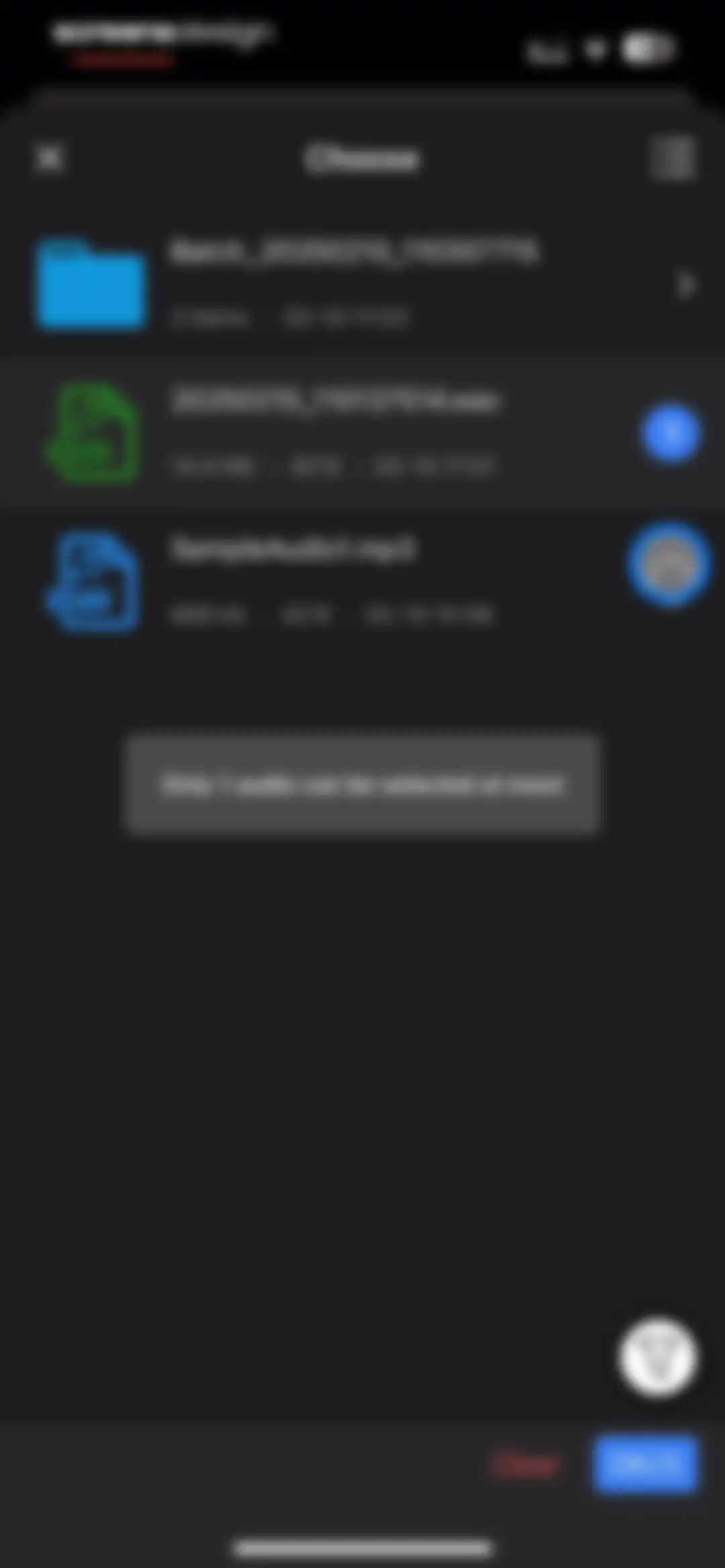 Audio Editor - Music editor screen 46