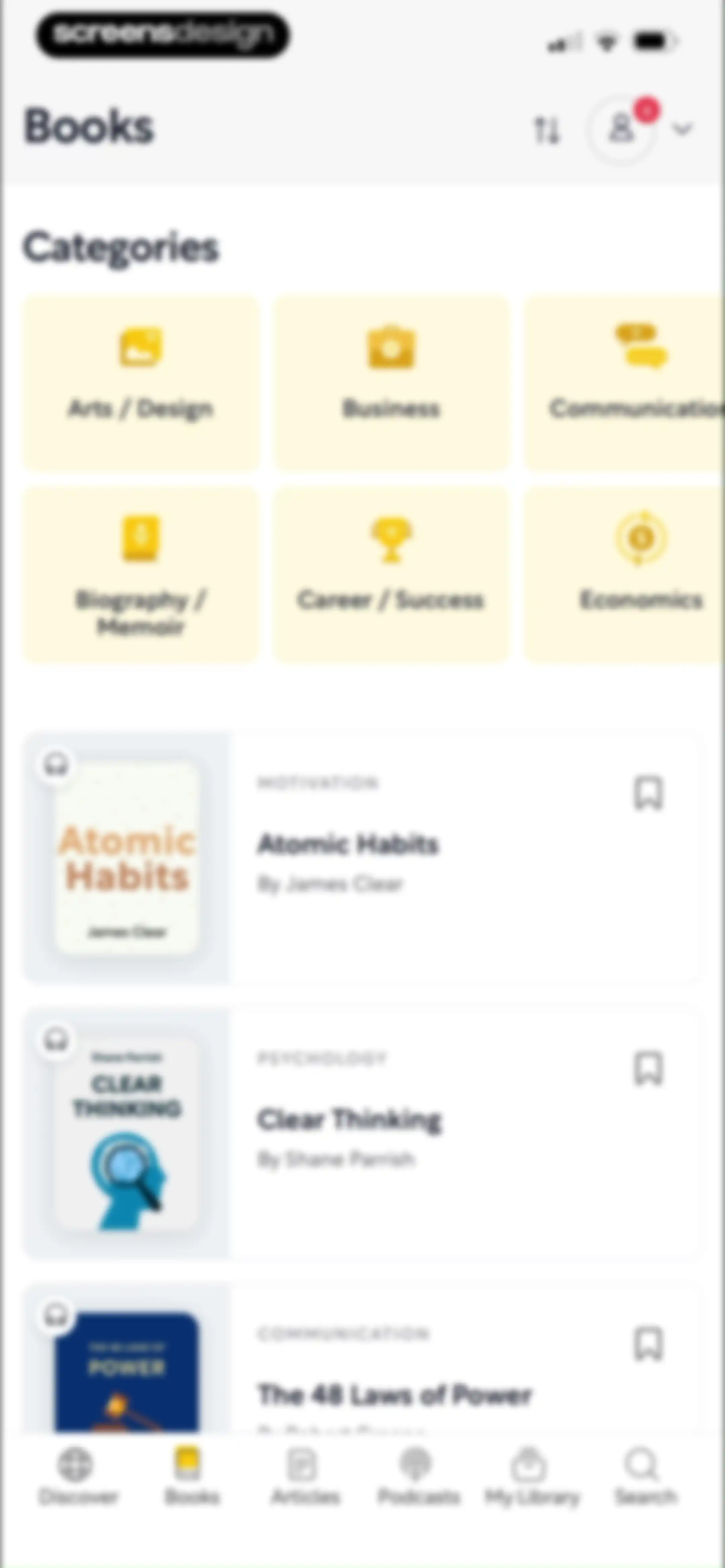 Shortform Daily Book Summaries screen 41