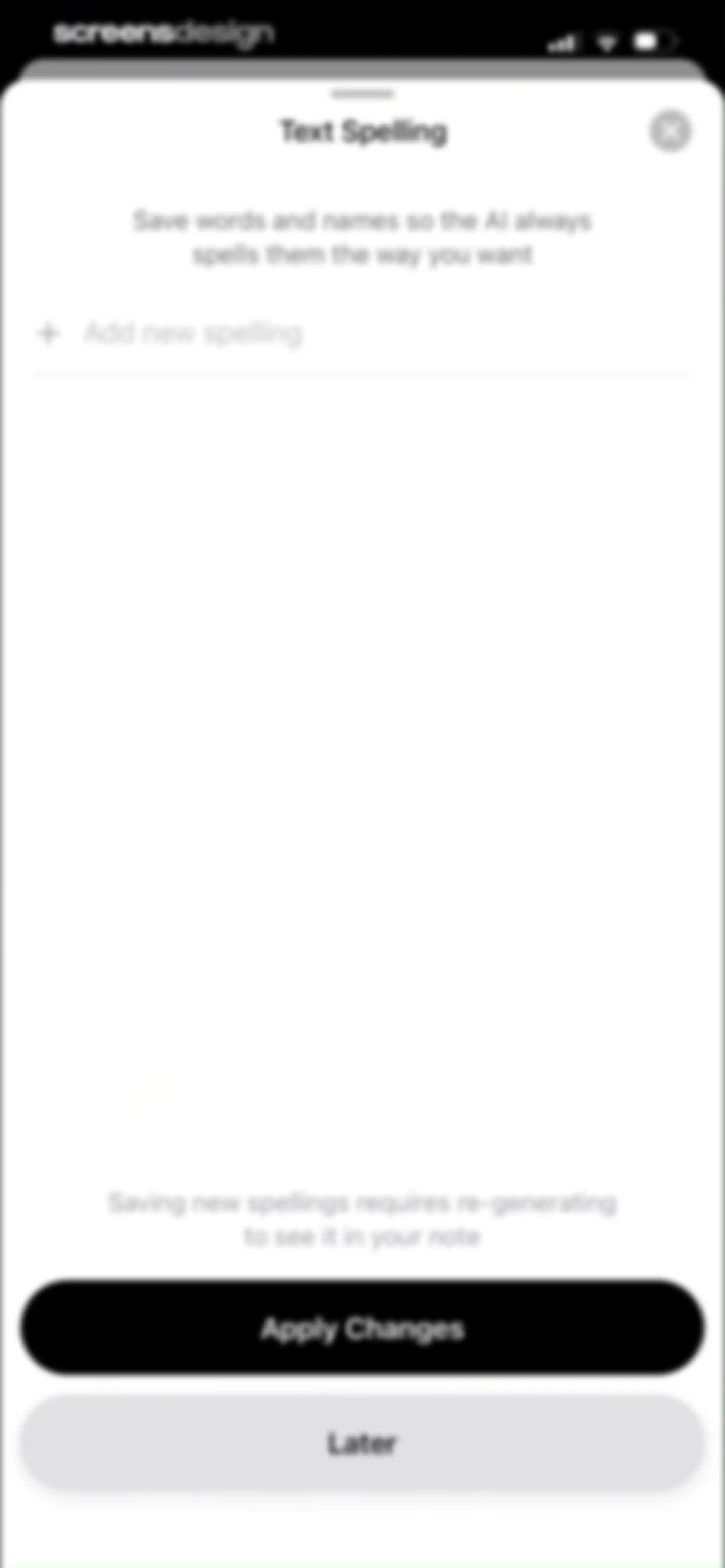 Cue: AI Note Taker & Recorder screen 55