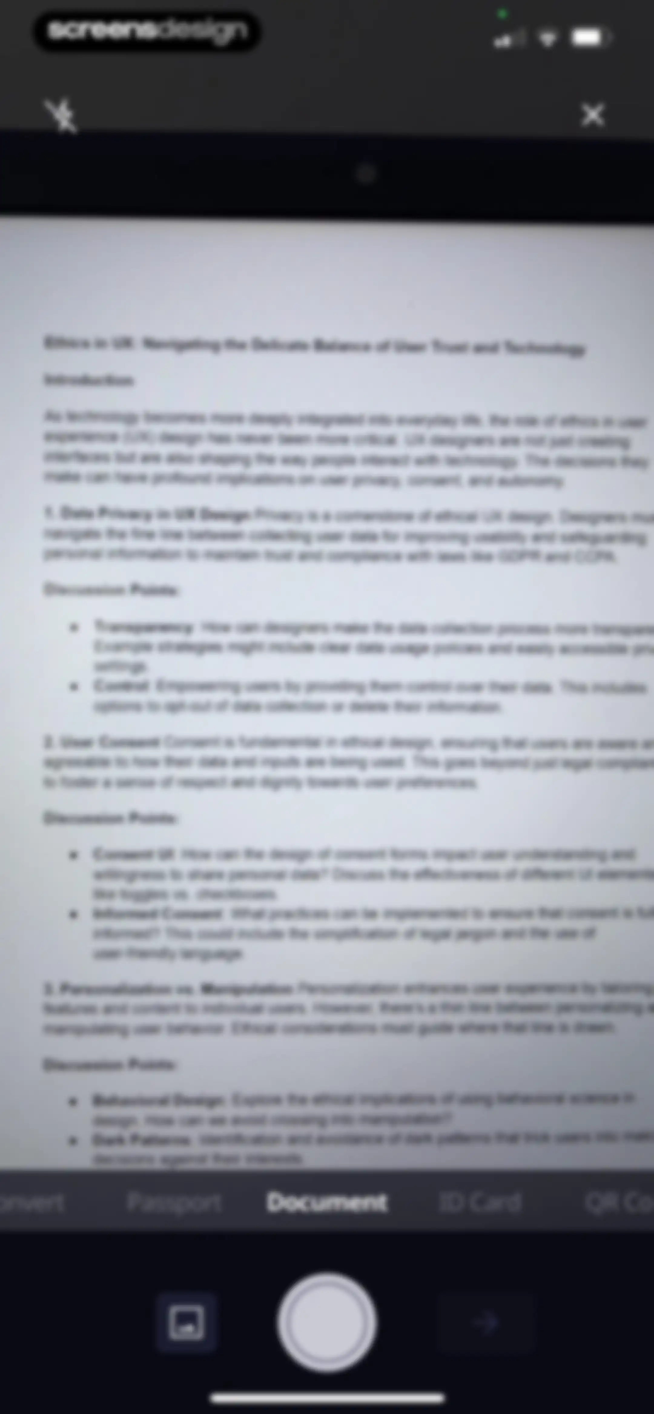 Scan to PDF－Document Scanner screen 12