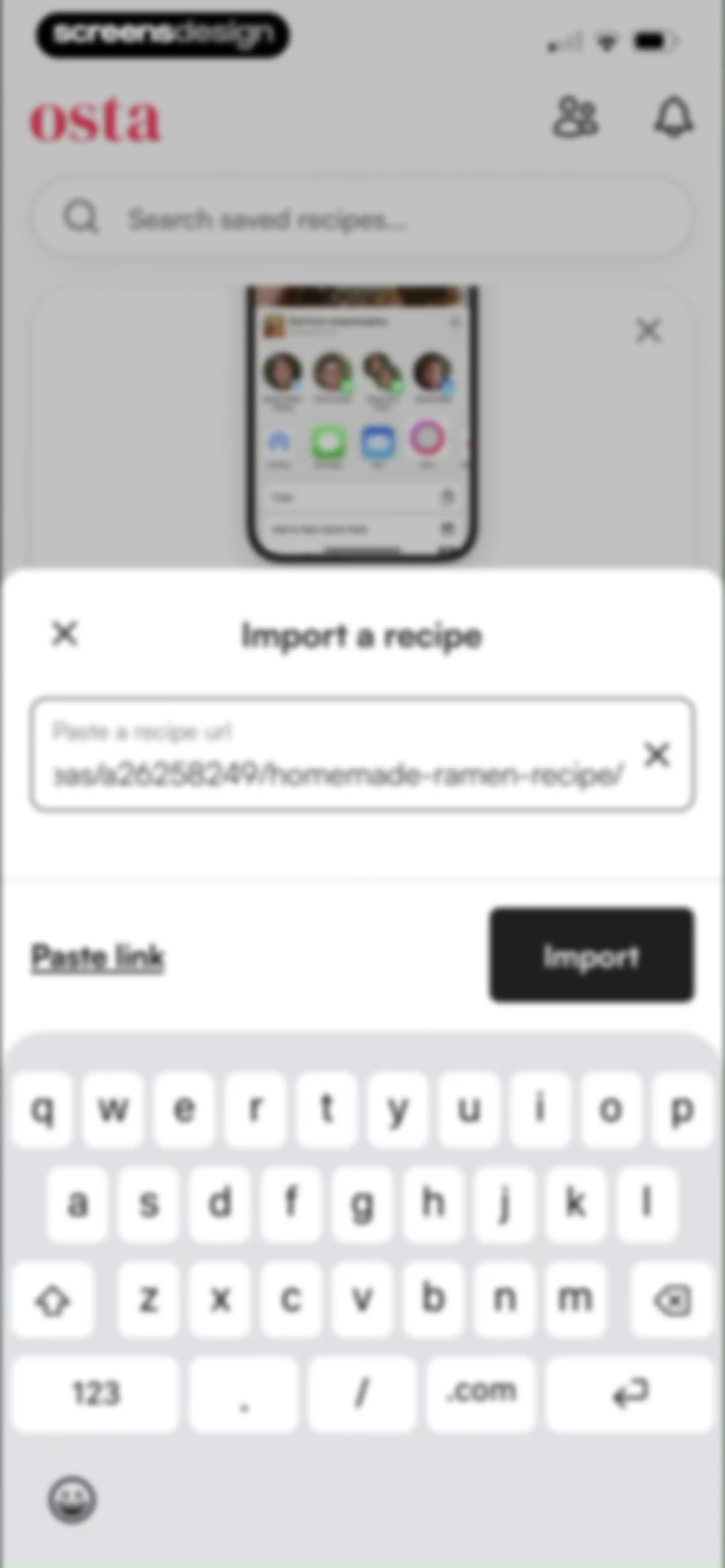 Osta: Save & Share Recipes screen 42