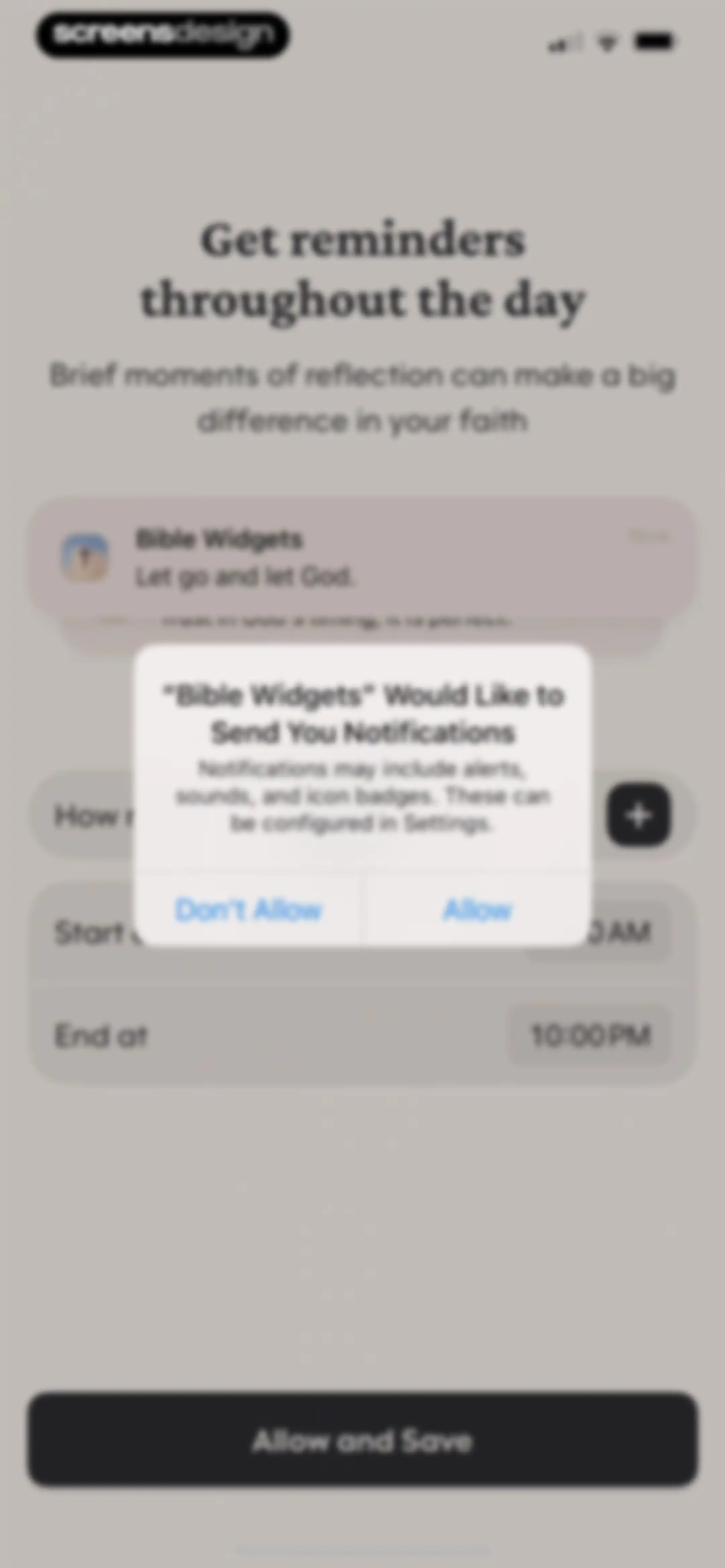 Bible Widgets: Verses & Prayer screen 19