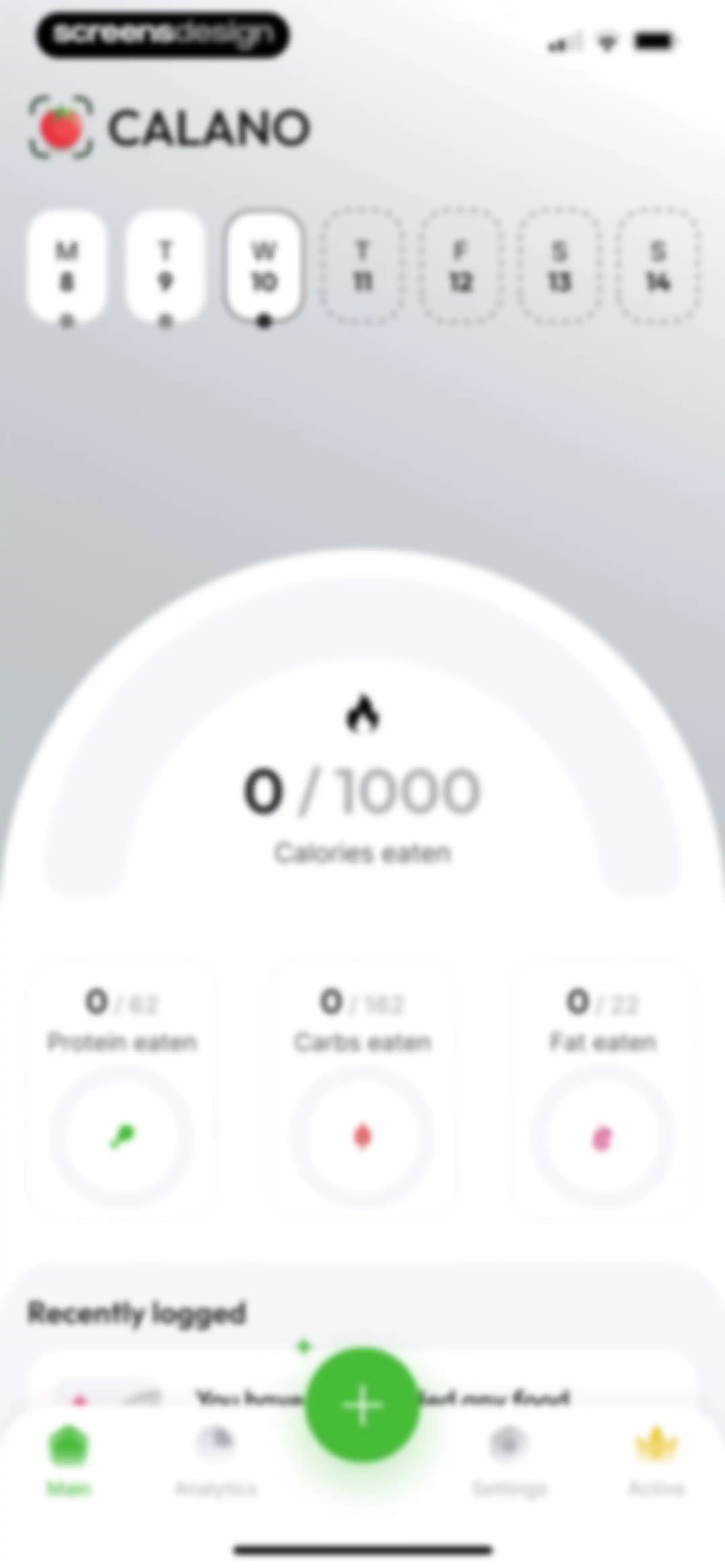 CALANO — Calorie Tracker screen 39