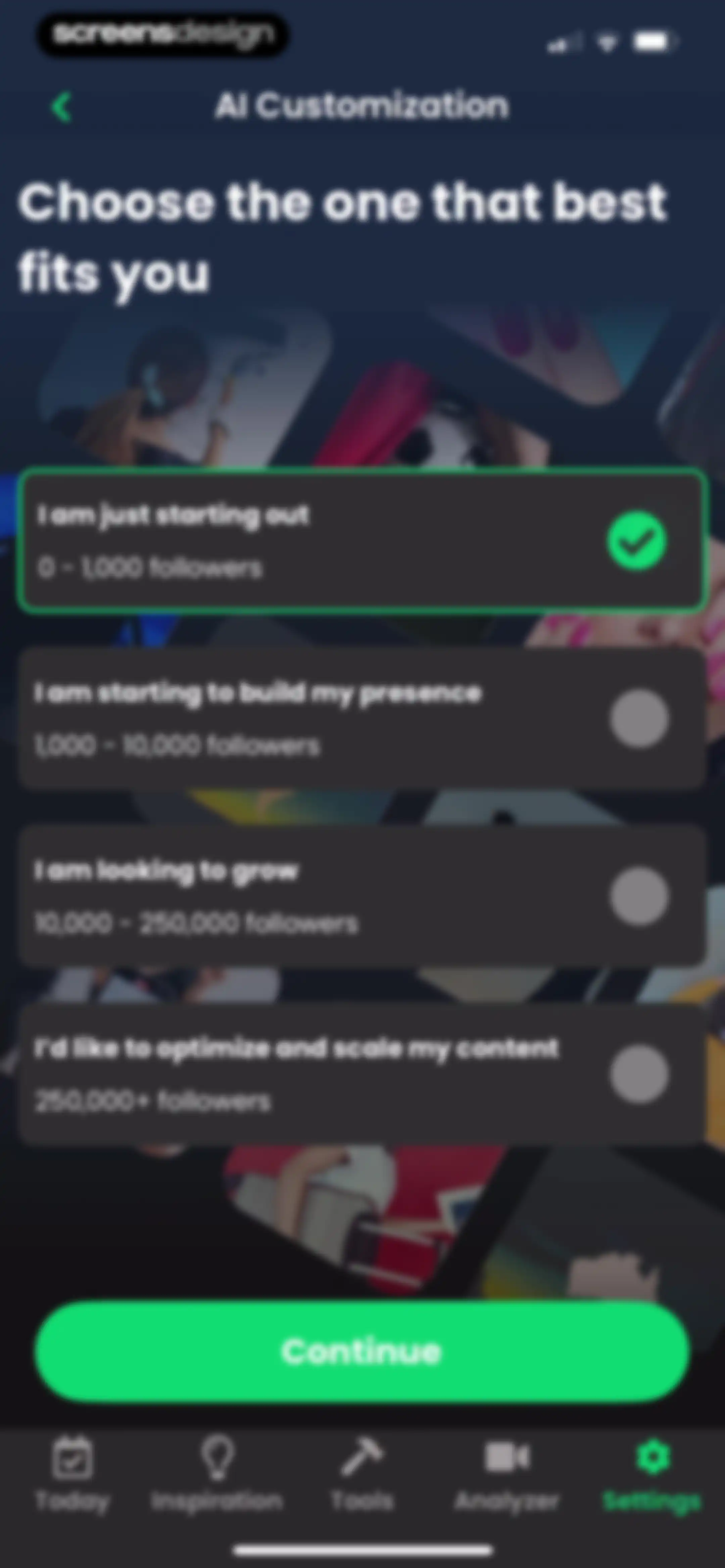 TrendTok Analytics & Tracker screen 84