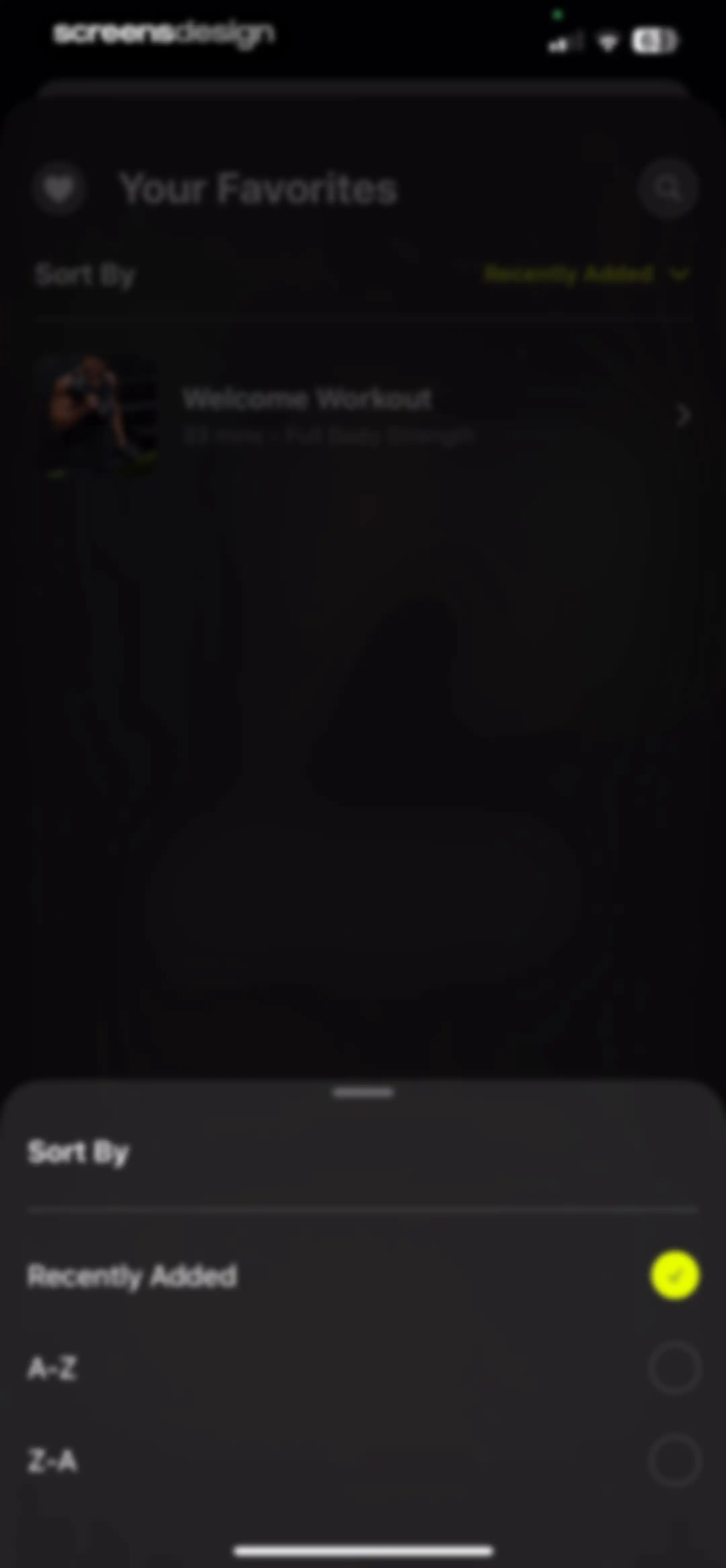 LADDER Strength Training Plans screen 95