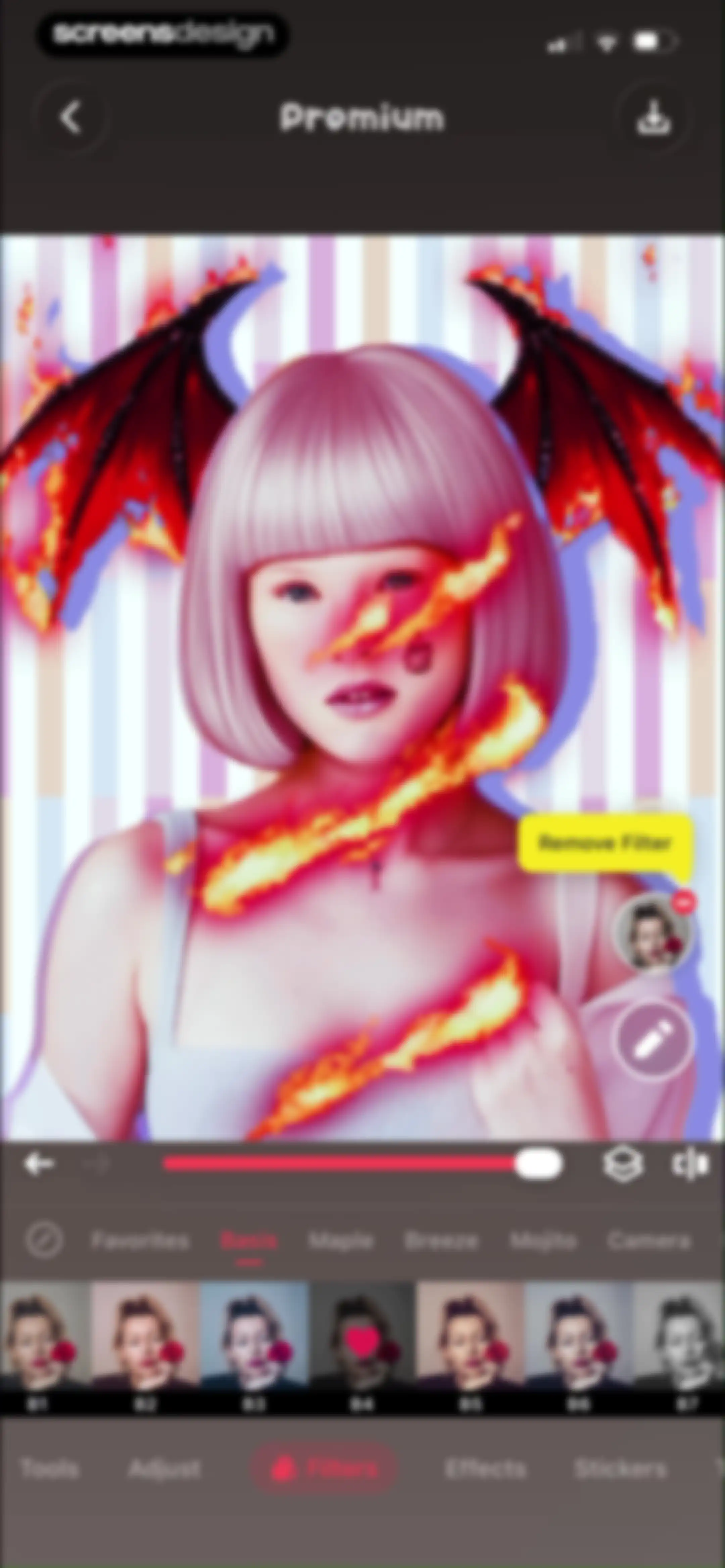 Peachy - AI Face & Body Editor screen 110