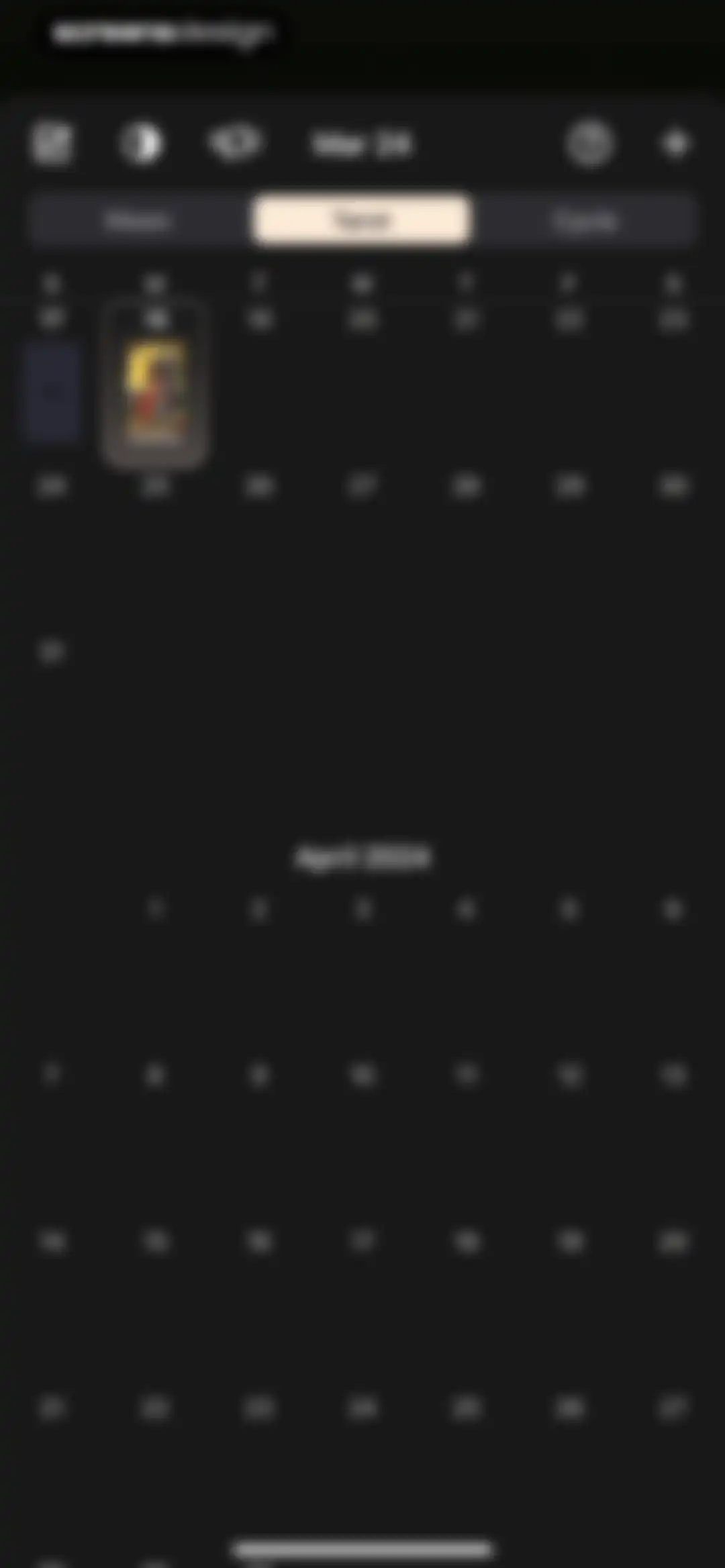 Moon Calendar — MoonX screen 69