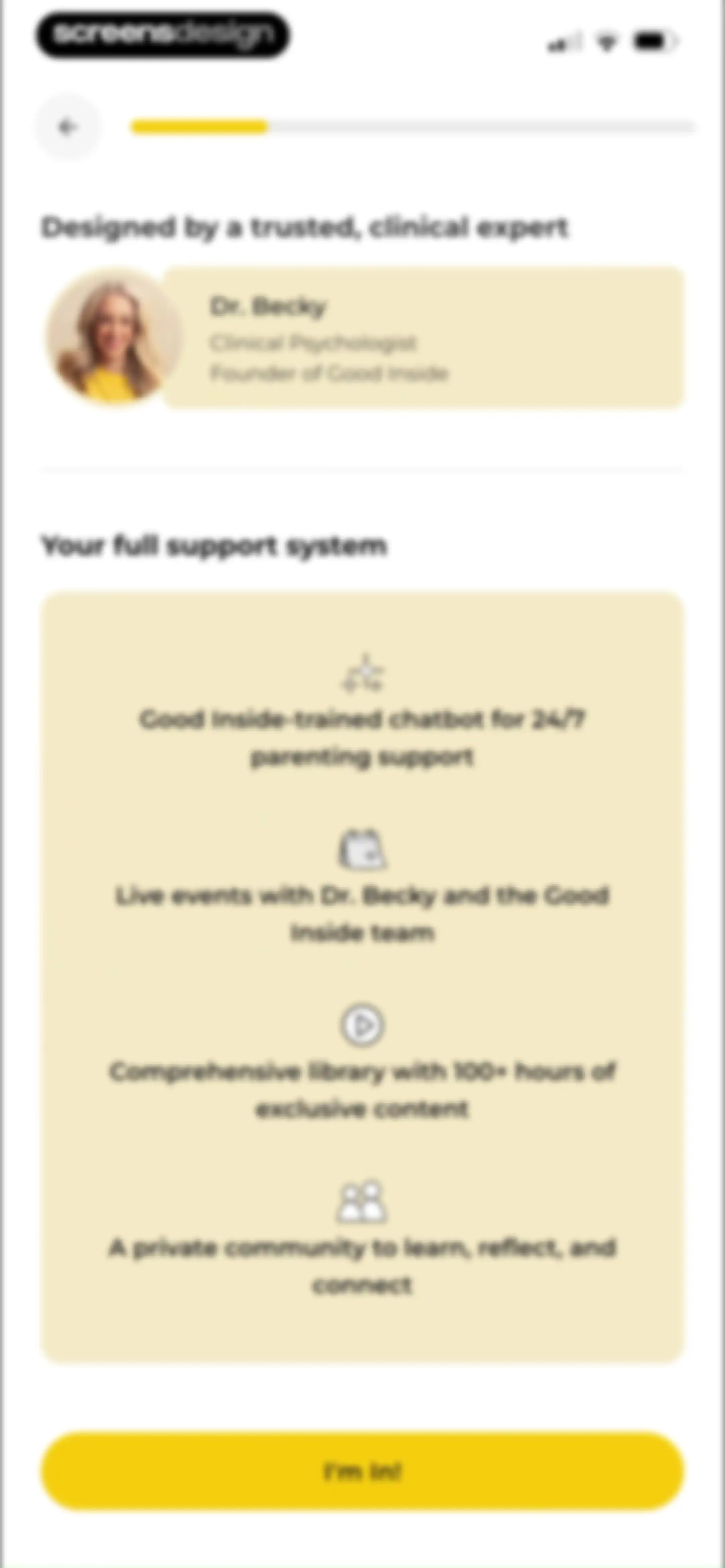 Good Inside: Parenting screen 11
