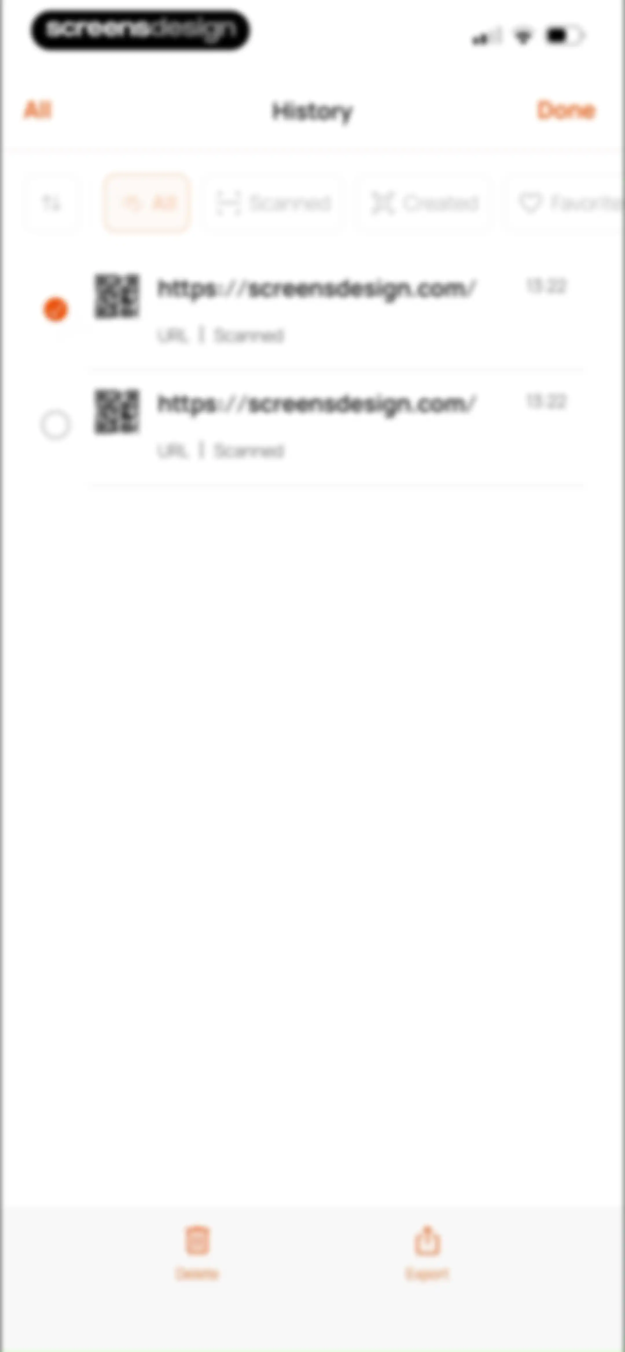 QR Code Reader＊Barcode Scanner screen 26