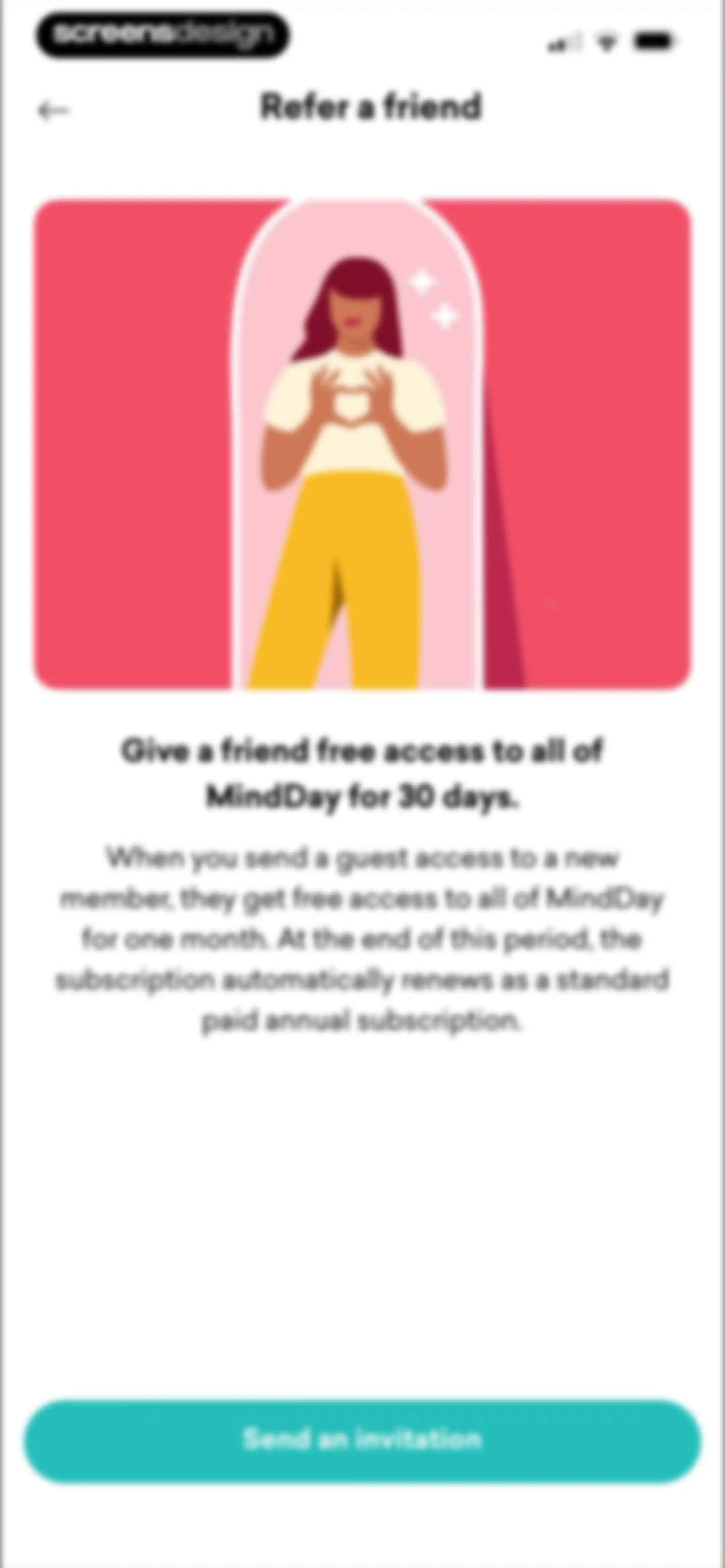 MindDay: Mental Health, Stress screen 165