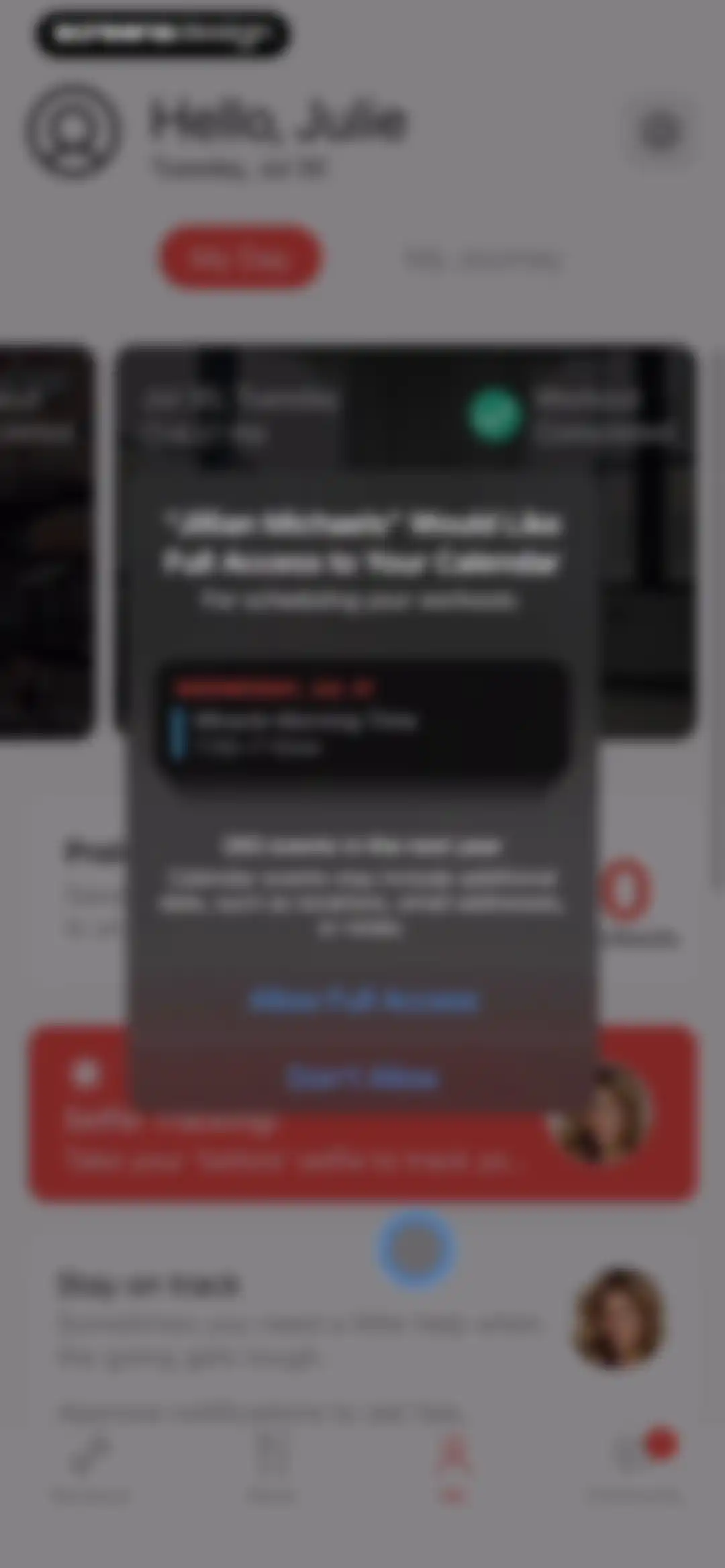 Jillian Michaels | Fitness App screen 88