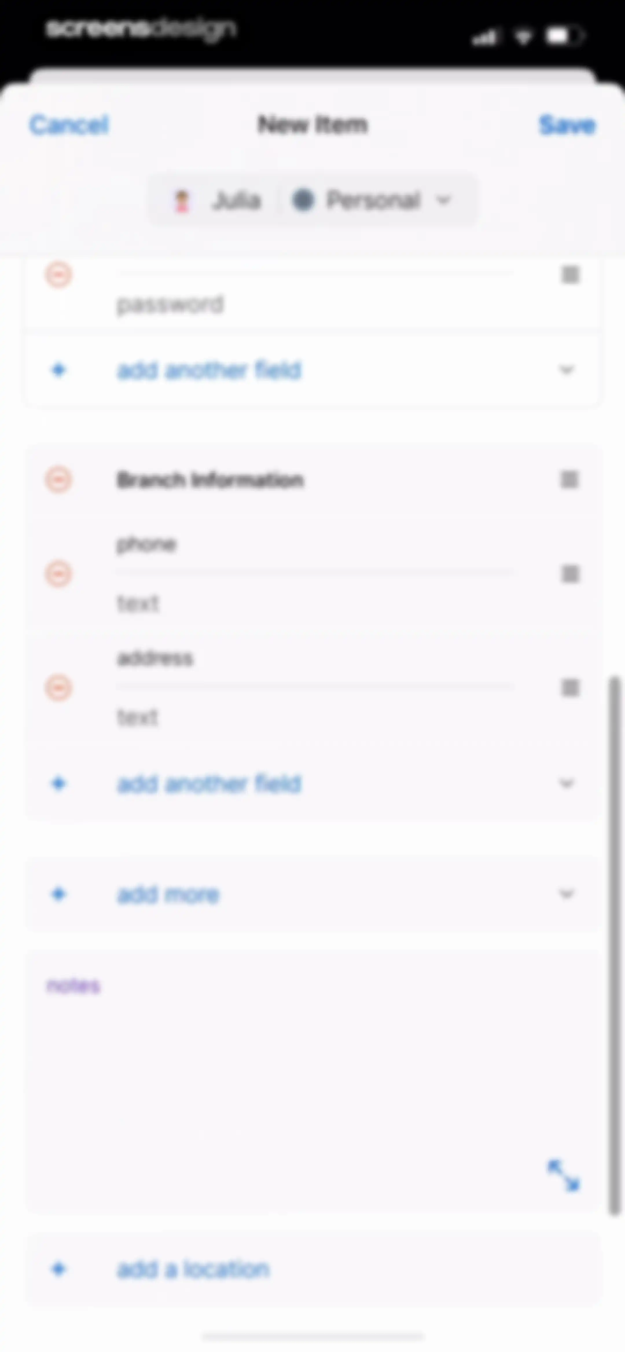 1Password: Password Manager screen 78