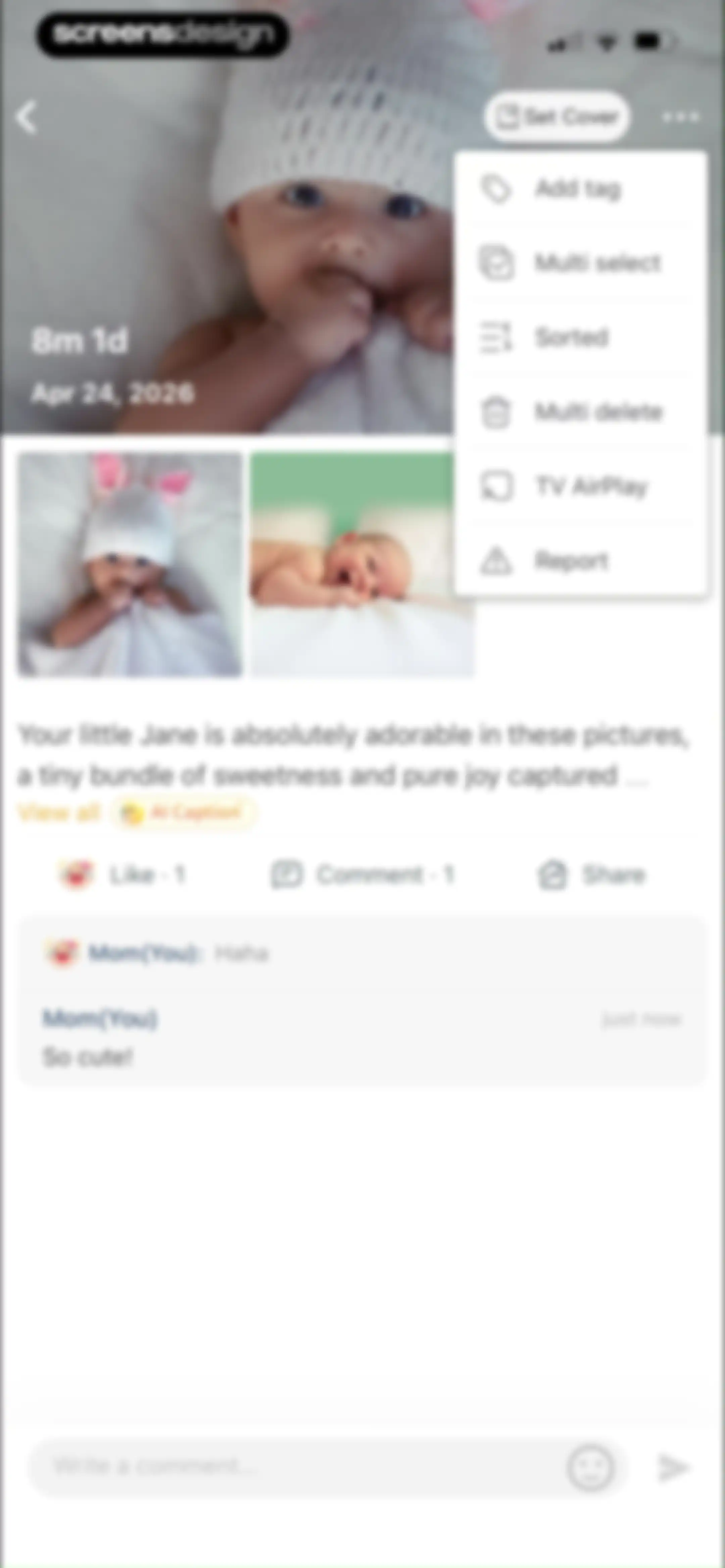 TimeHut - Baby Album screen 58