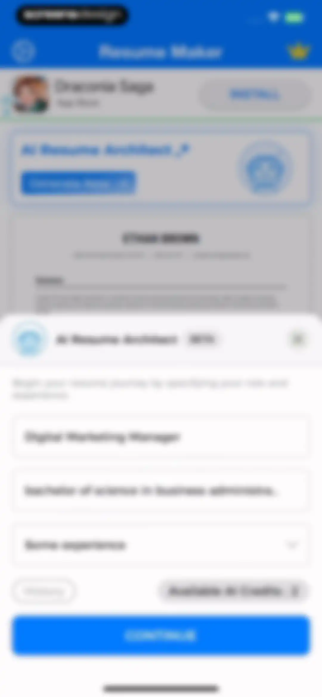 AI Resume Creator: CV Builder screen 9