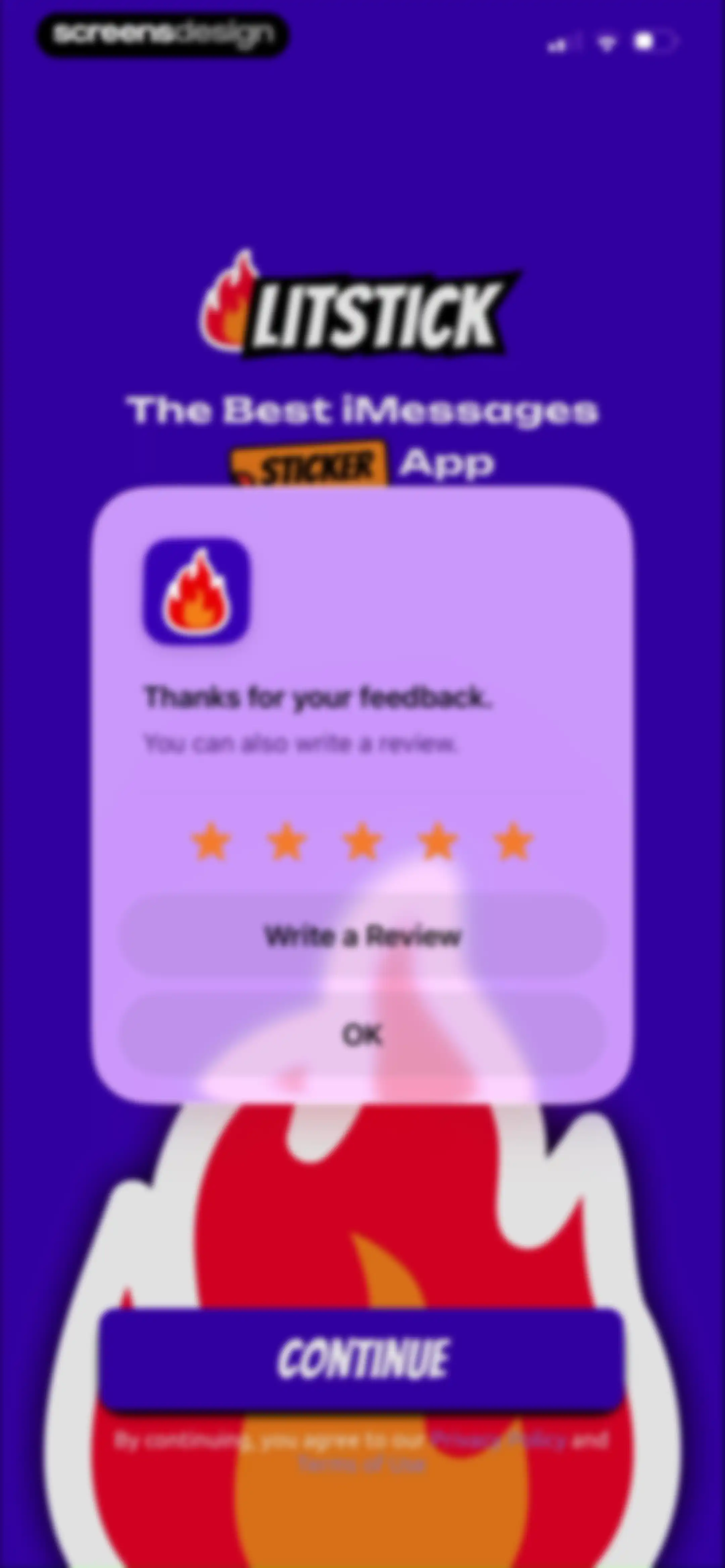 Litstick - Best Stickers App screen 4