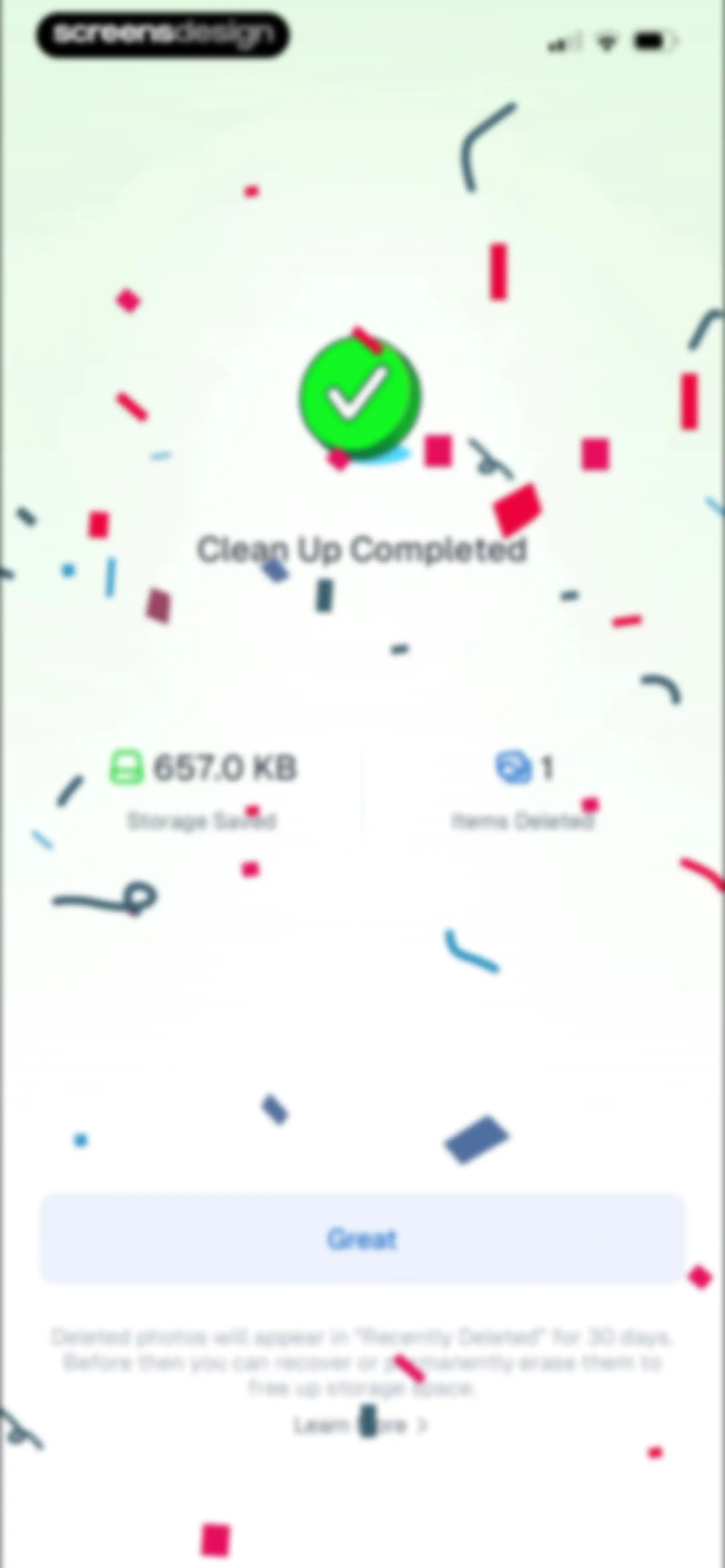 True Cleaner - Cleanup Storage screen 120