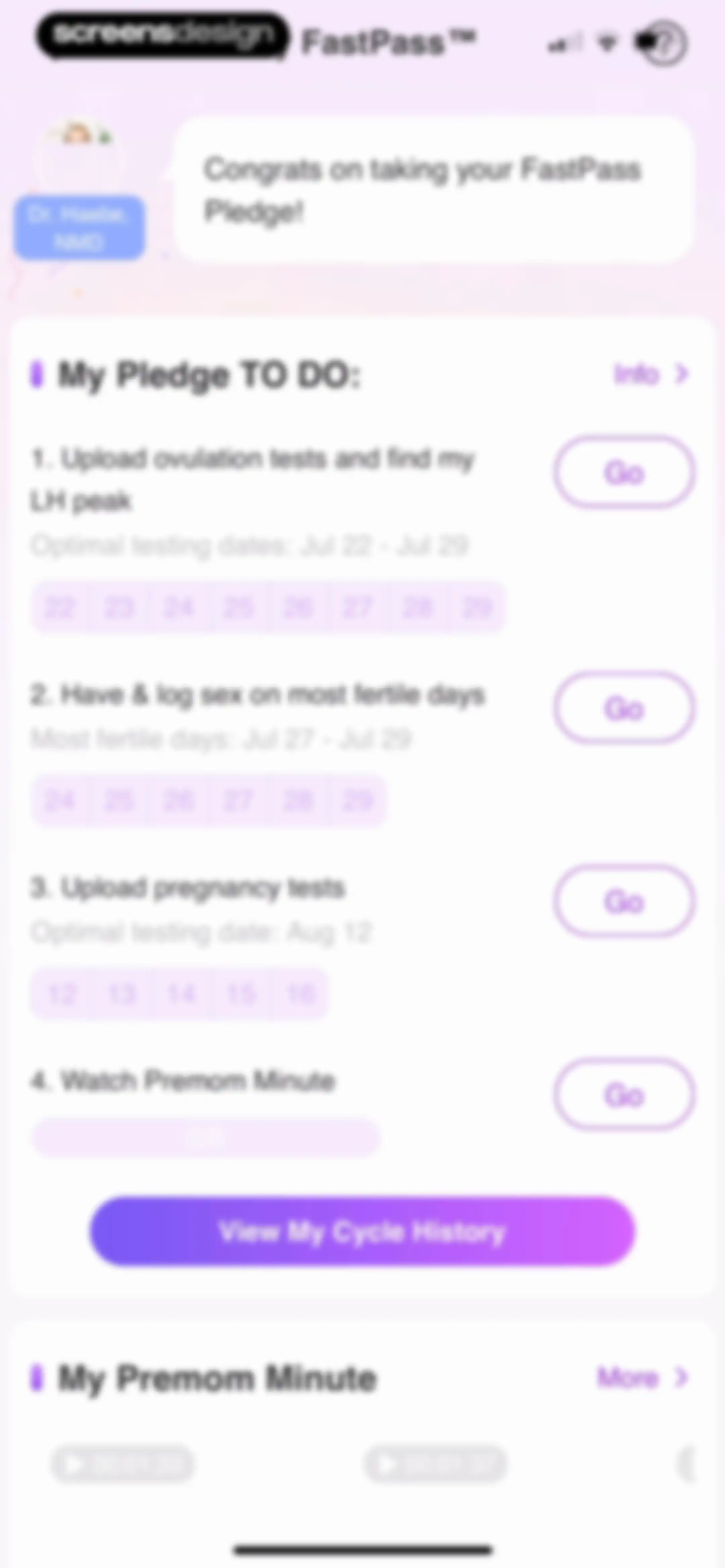 Premom-Ovulation Tracker, PCOS screen 131