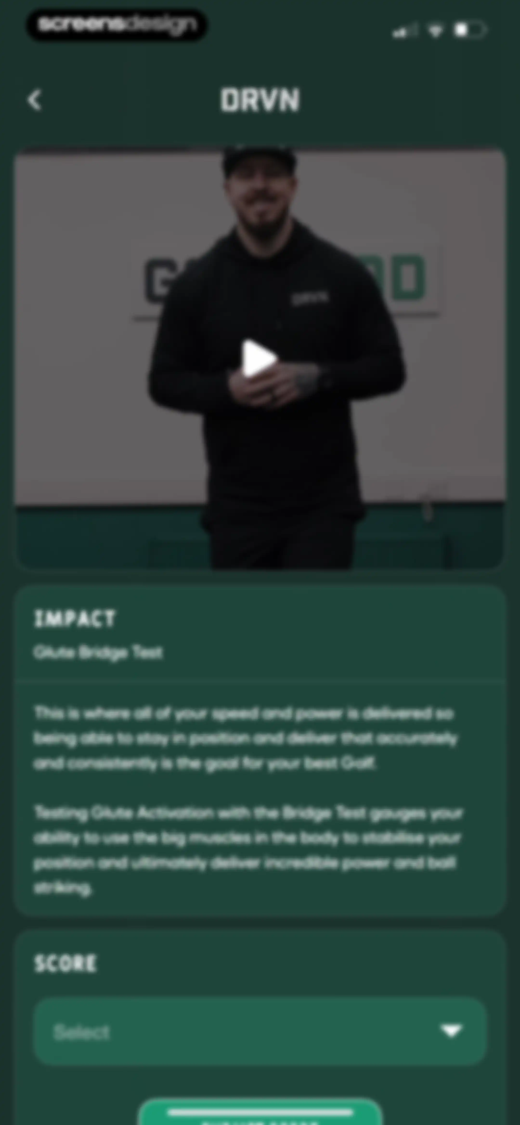 DRVN - Golf & Gym Workouts screen 71