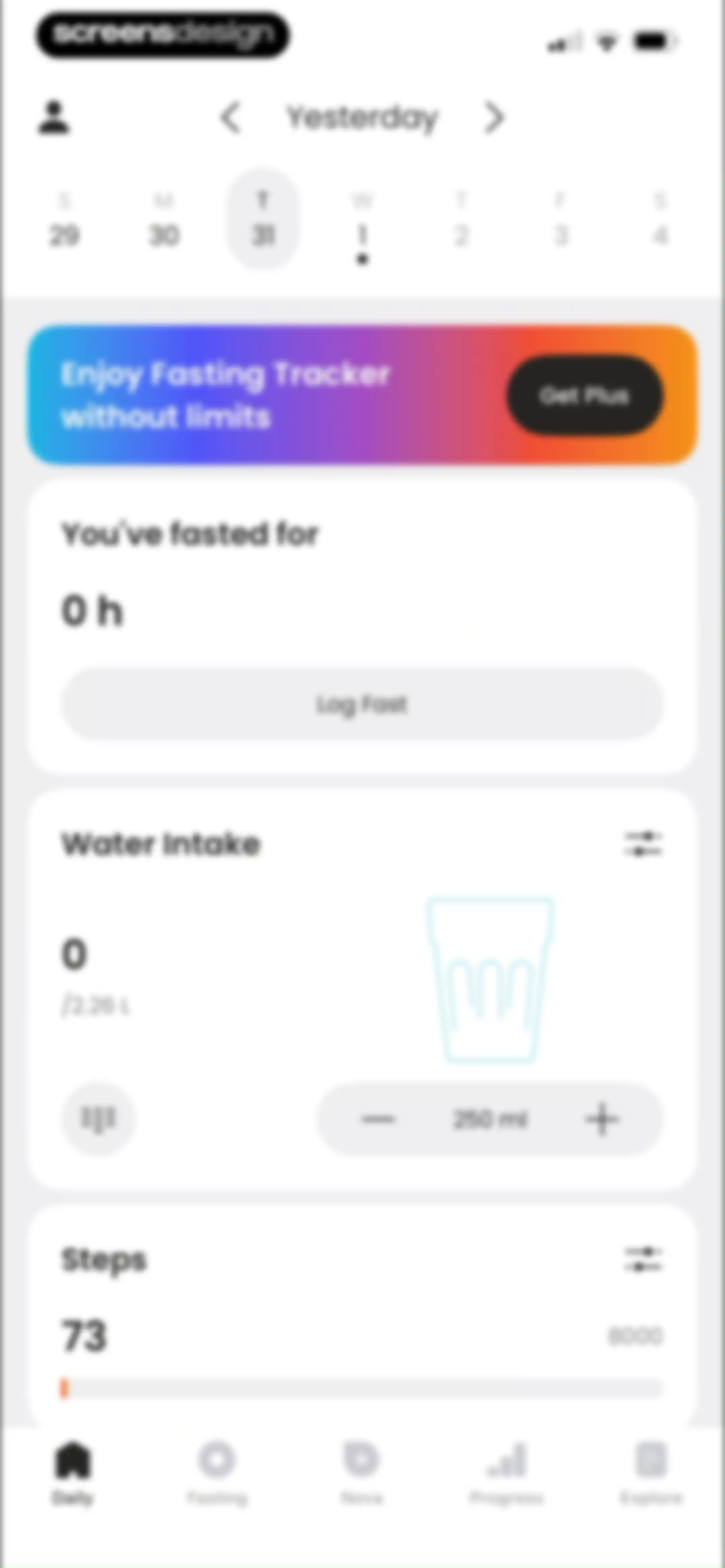 Fasting App: Tracker & Timer screen 92