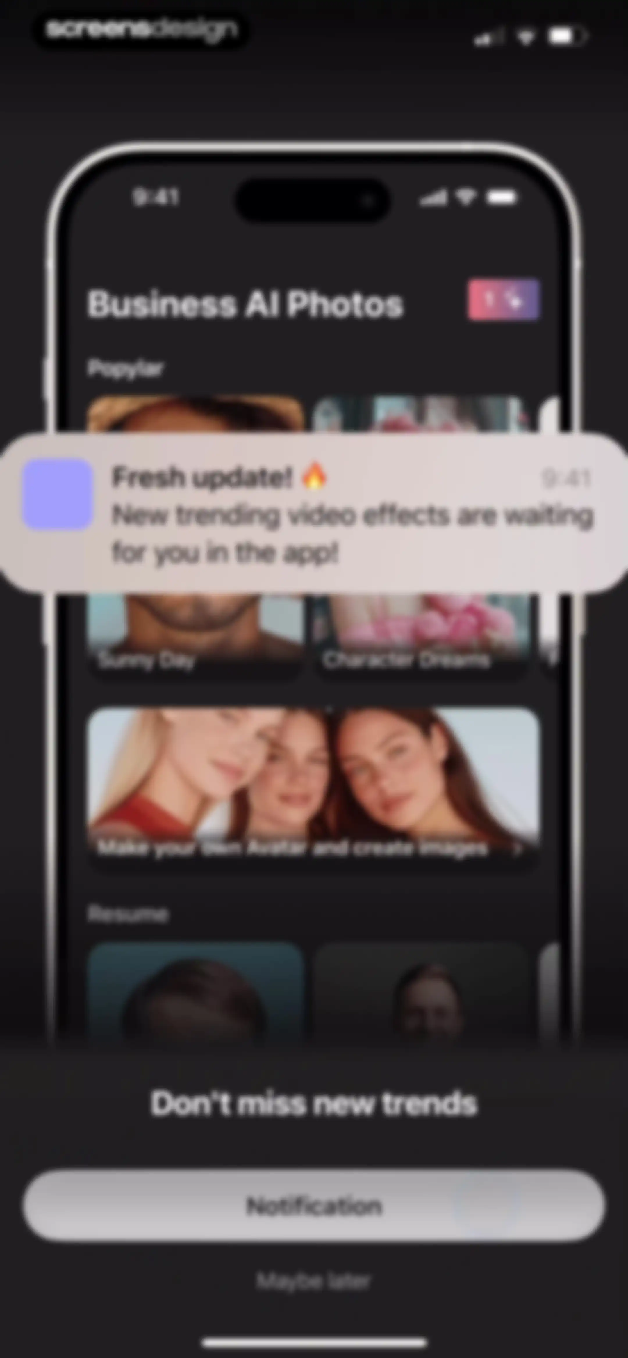 Mivio: AI Photo Video screen 16