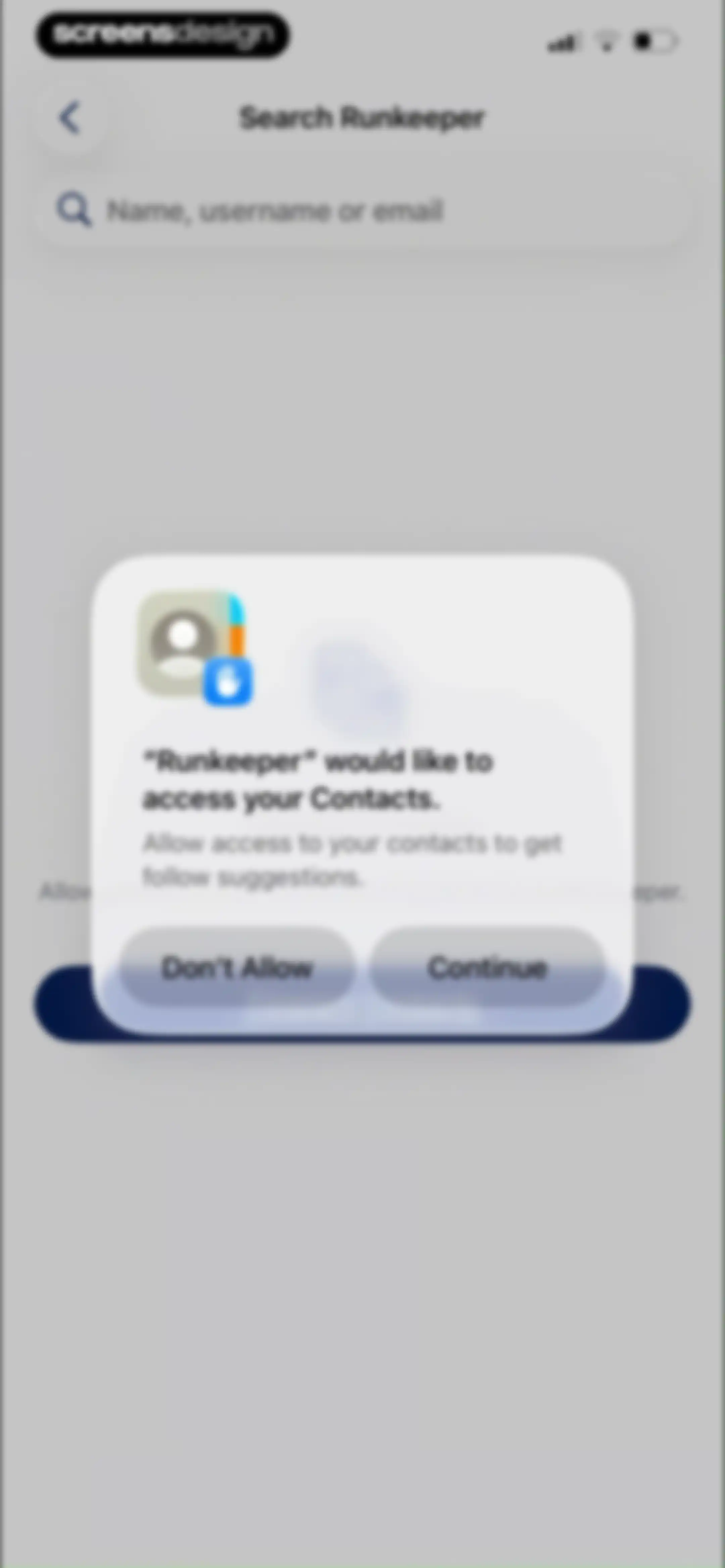 ASICS Runkeeper—Run Tracker screen 171