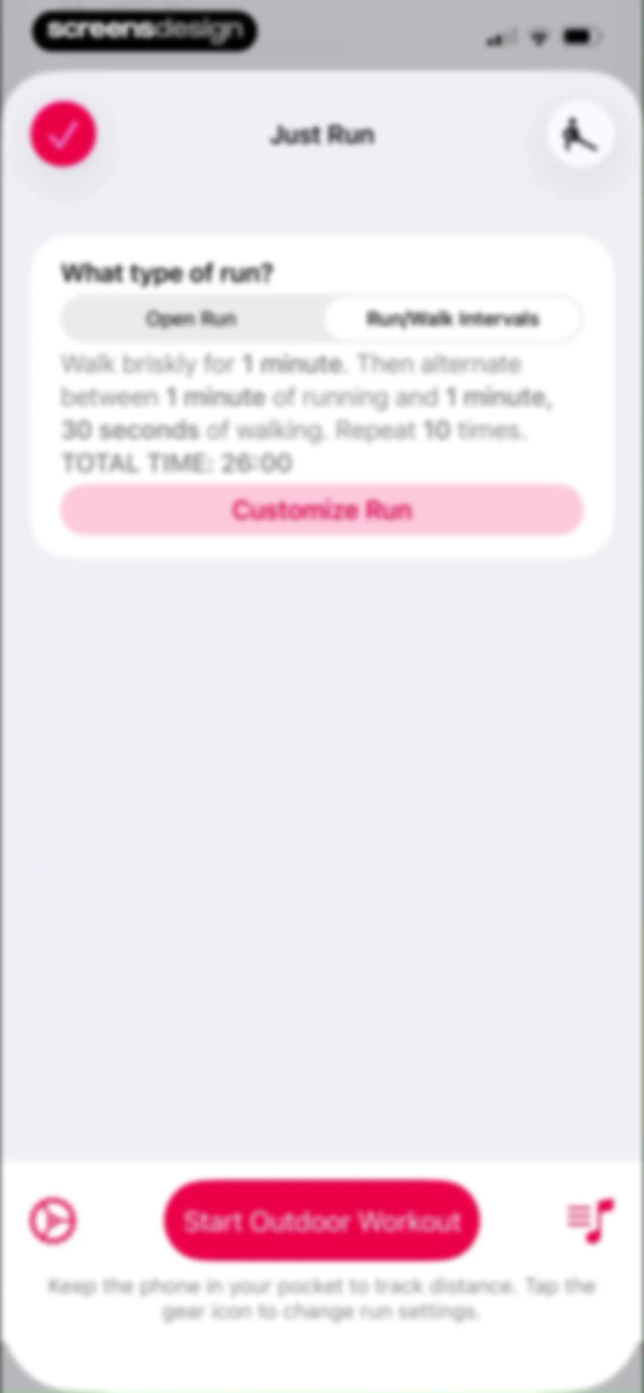 None to Run: Beginner, 5K, 10K screen 54