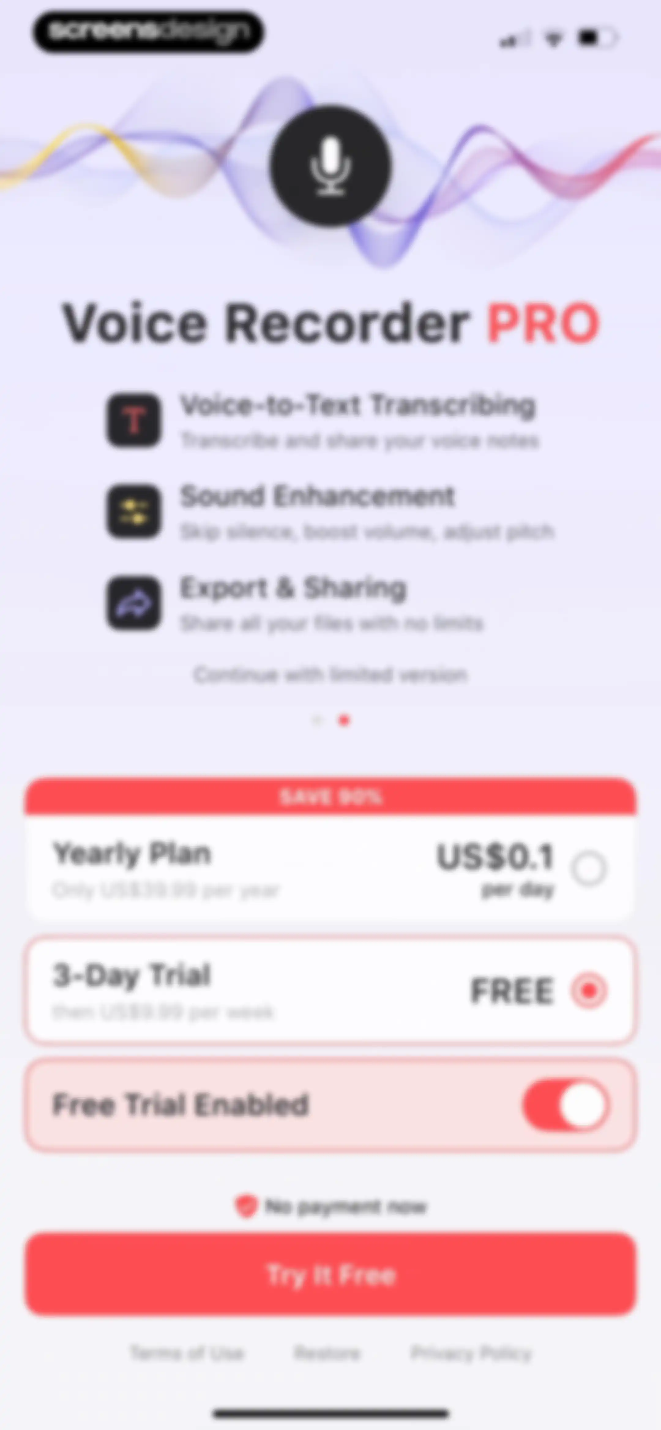 Voice Recorder — Audio Memos screen 11