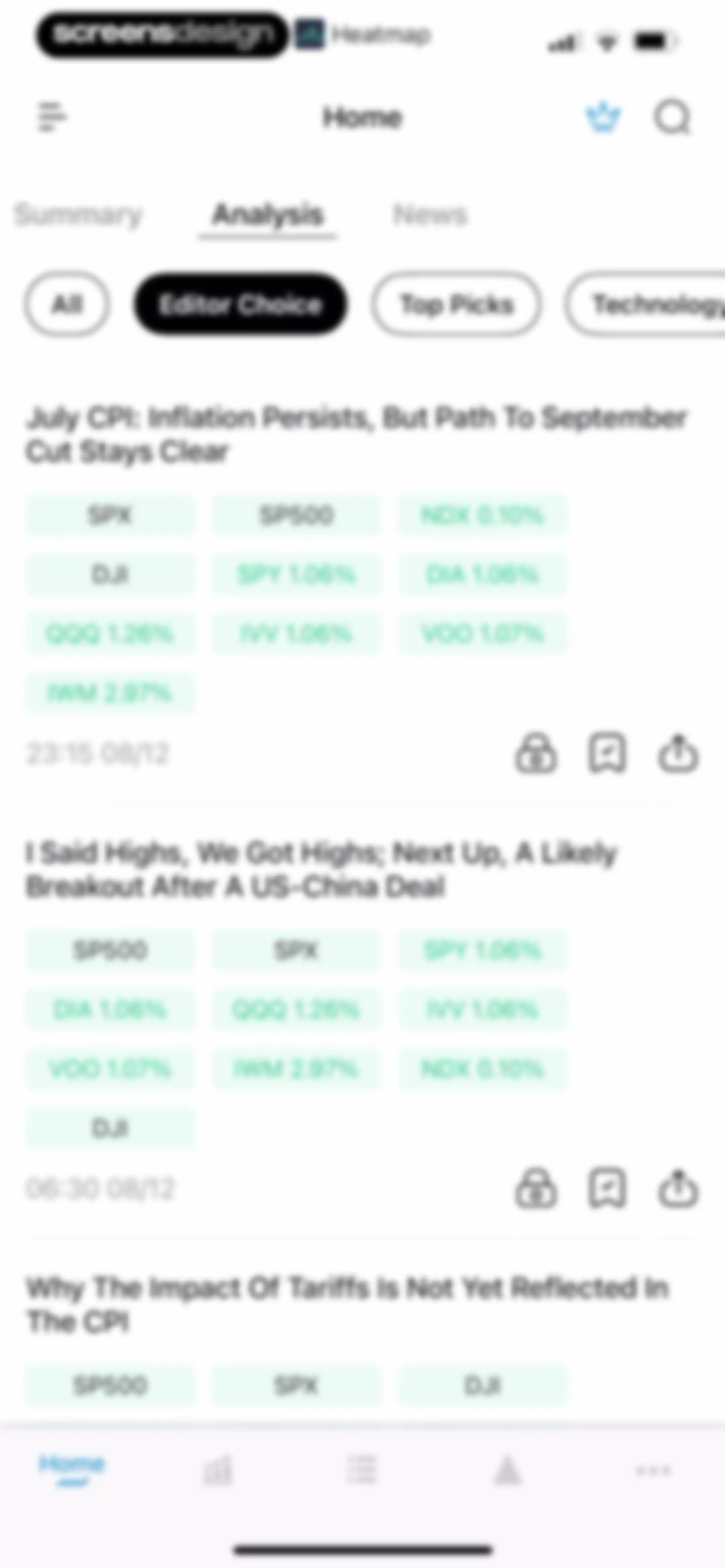 Trading Ideas Driven by AI screen 53