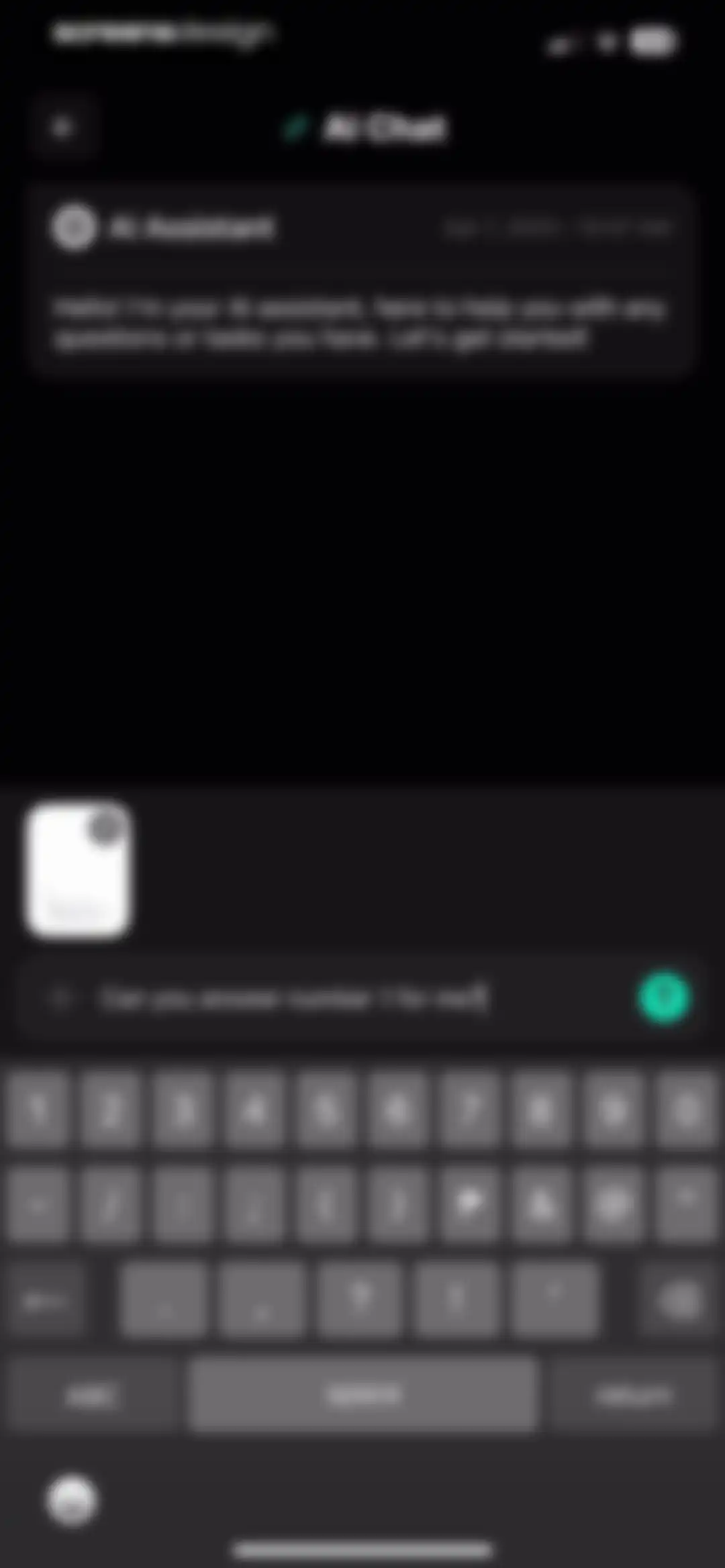 NextGen AI Chat Assistant screen 29
